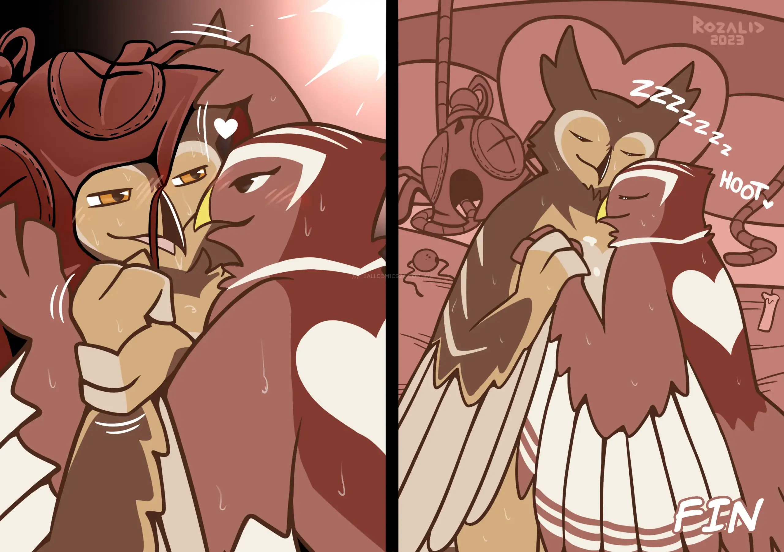 Watch porn comics — Kinky owls bondage 15 — by 1allcomics24.com