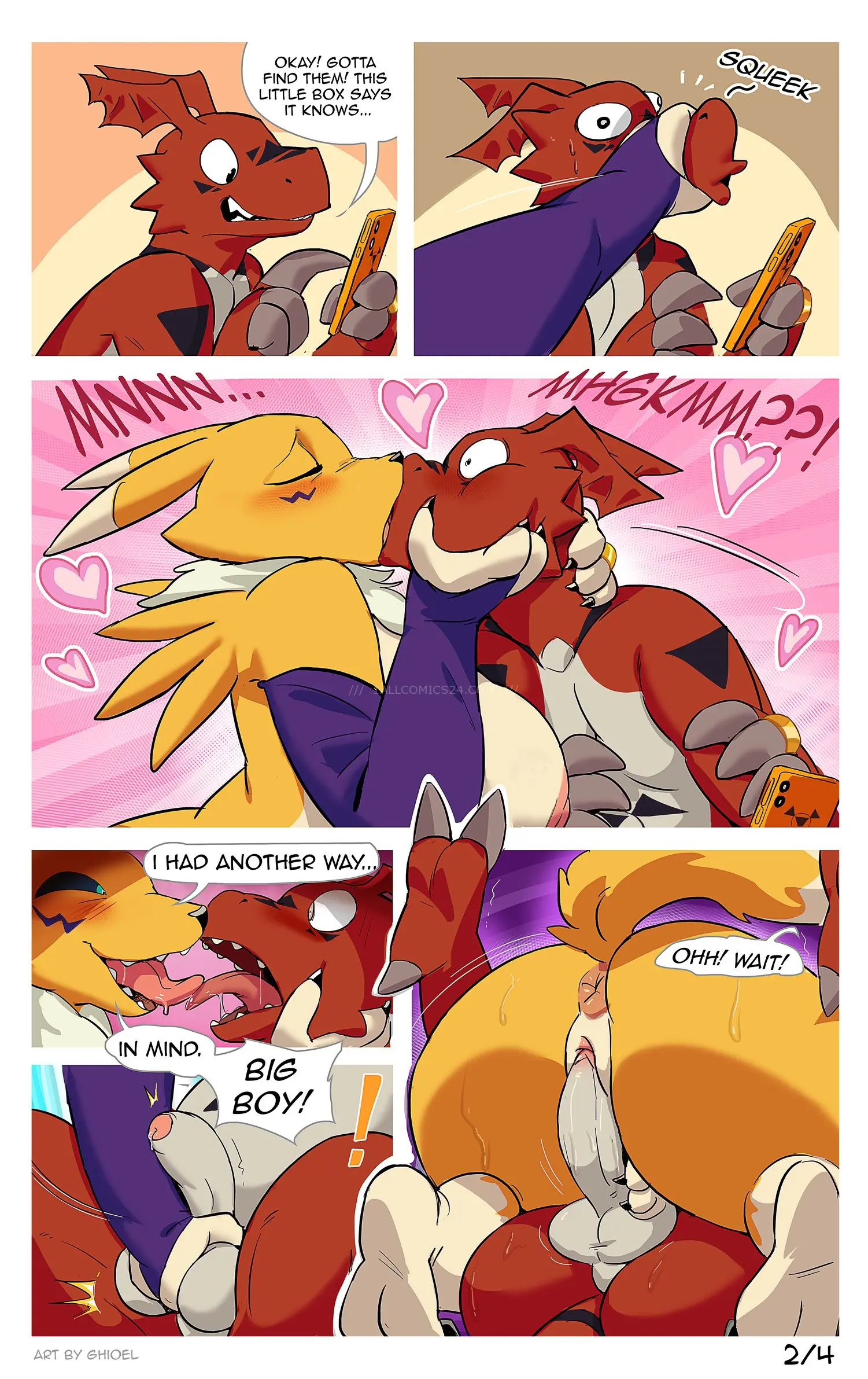 Watch porn comics — Lets make some eggs 2 — by allcomics24.com