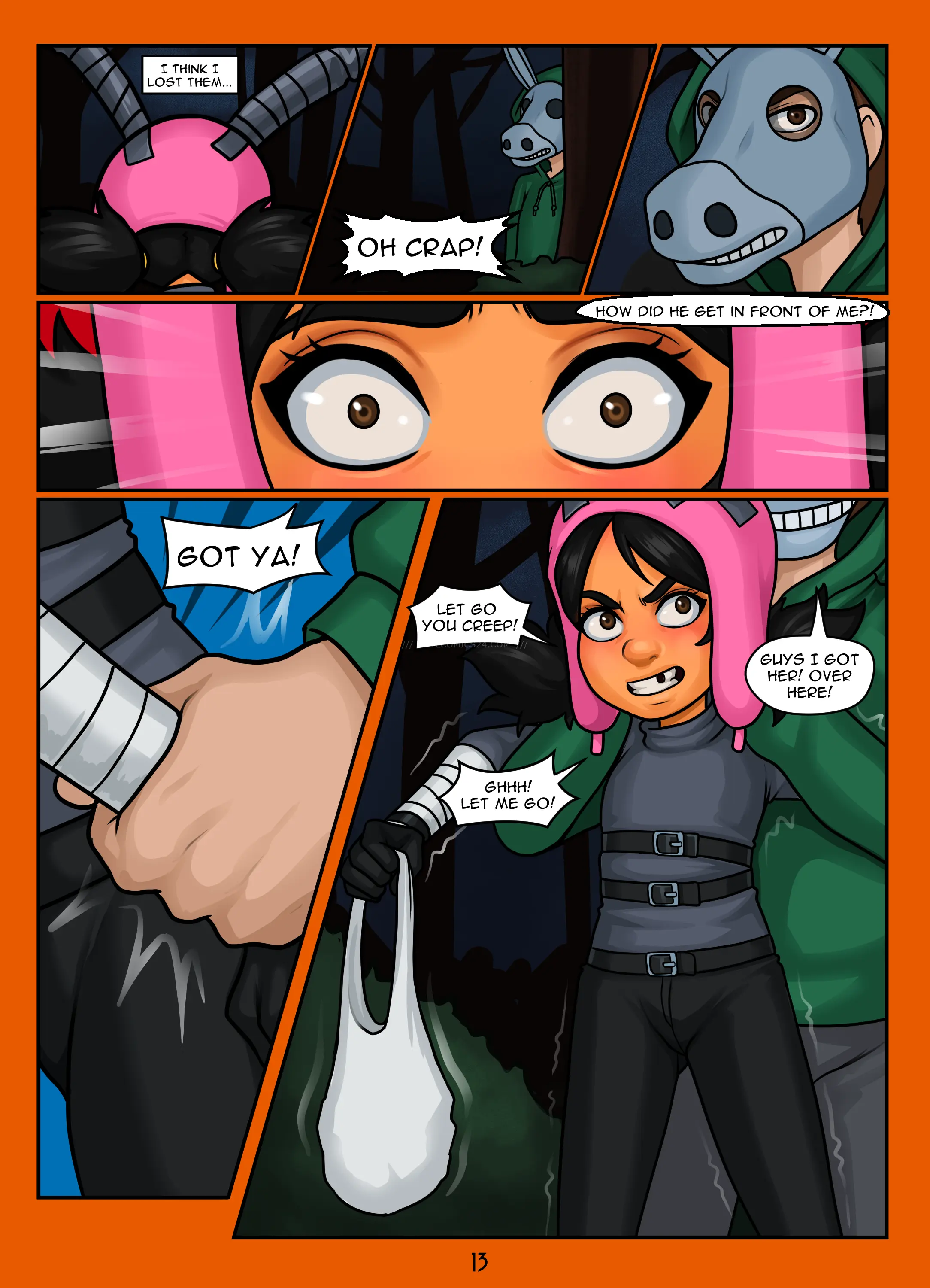 Watch porn comics — Lil monsters 18 — by allcomics24.com