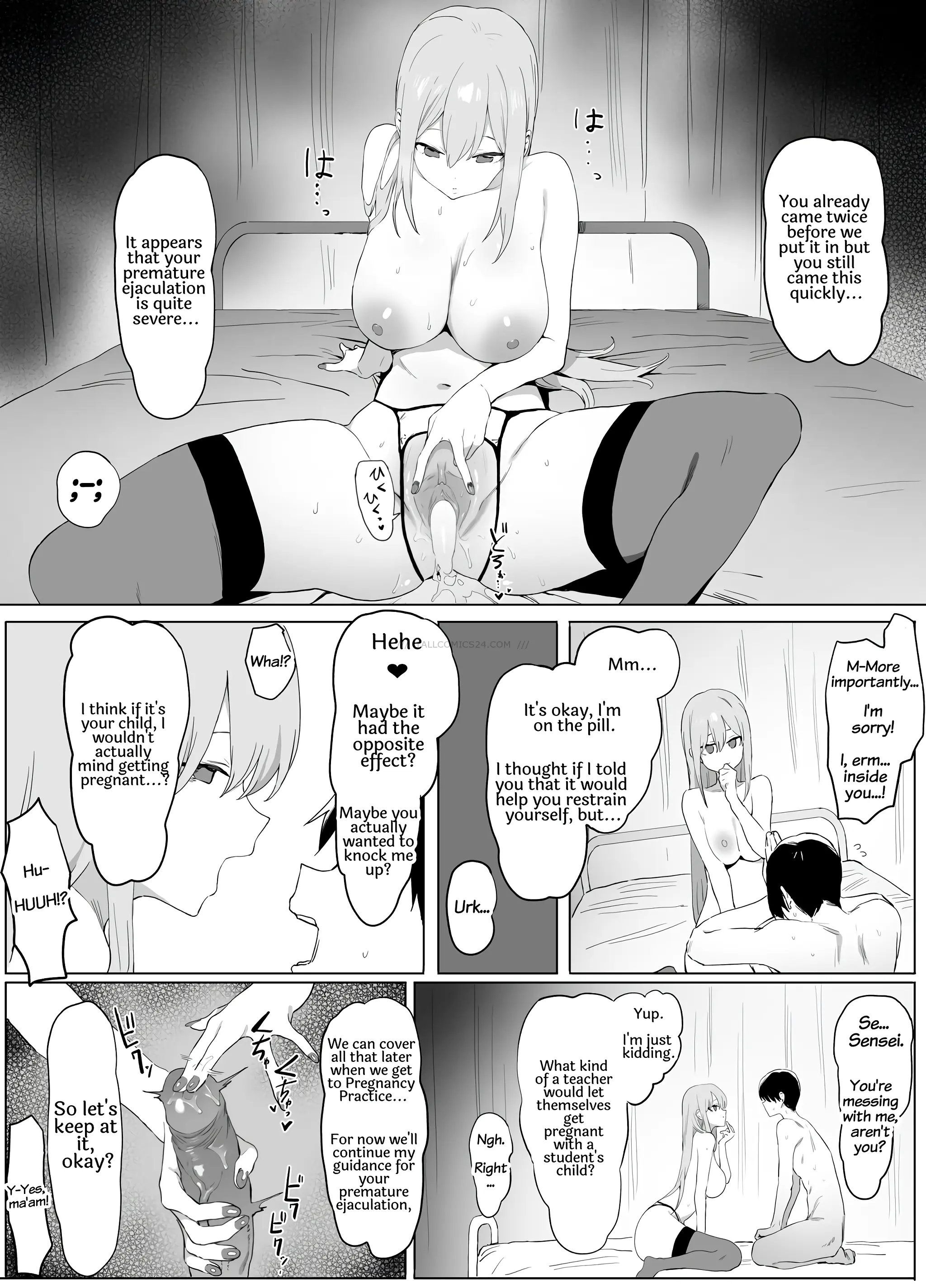 Watch porn comics — Sexual experimentation practice 41 — by allcomics24.com