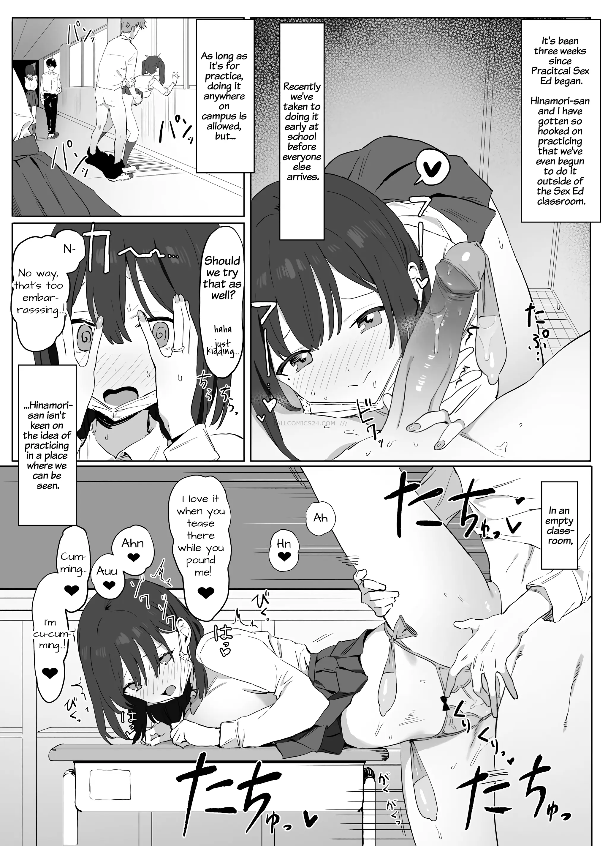 Watch porn comics — Sexual experimentation practice 46 — by allcomics24.com
