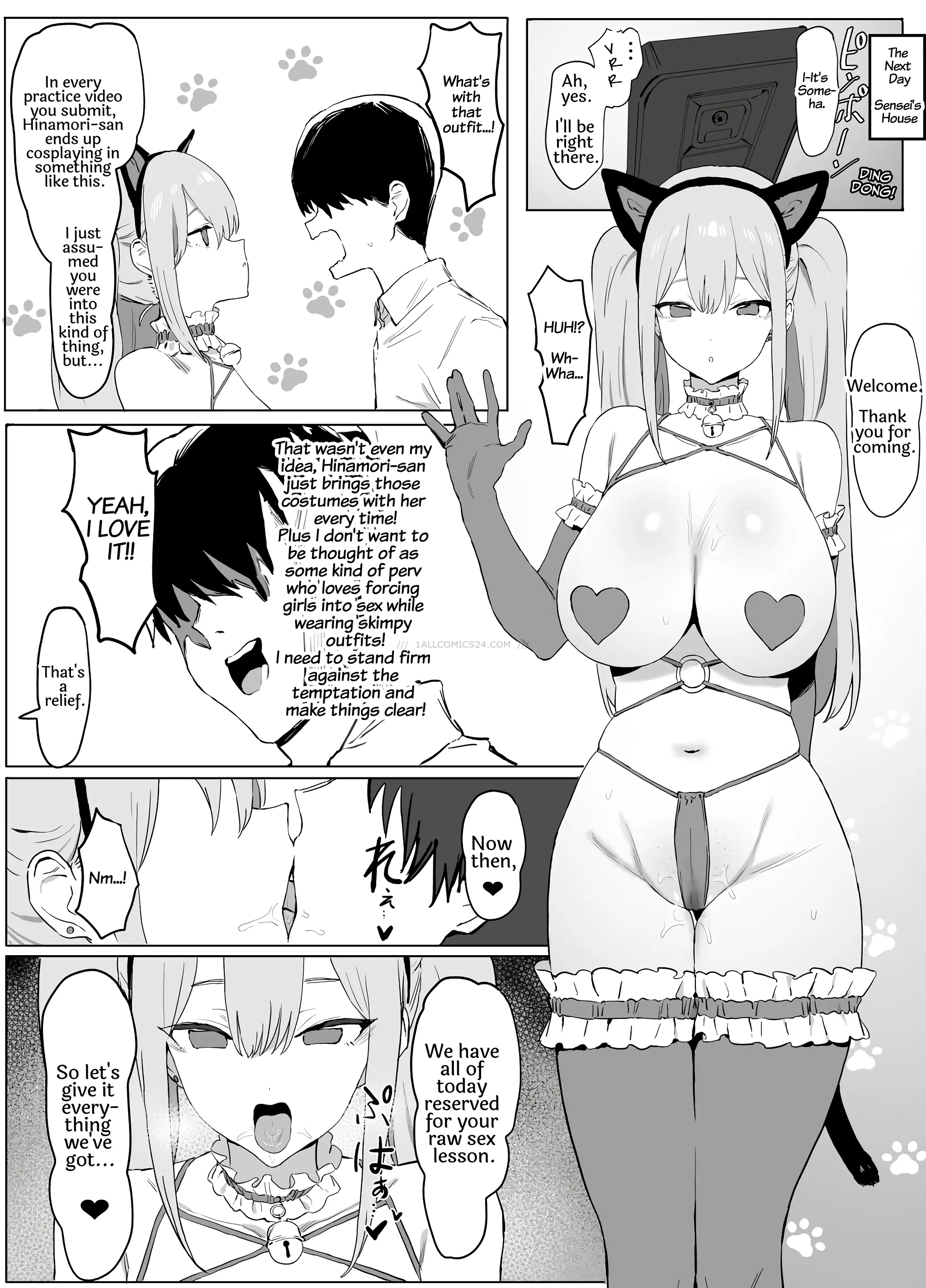Watch porn comics — Sexual experimentation practice 49 — by allcomics24.com