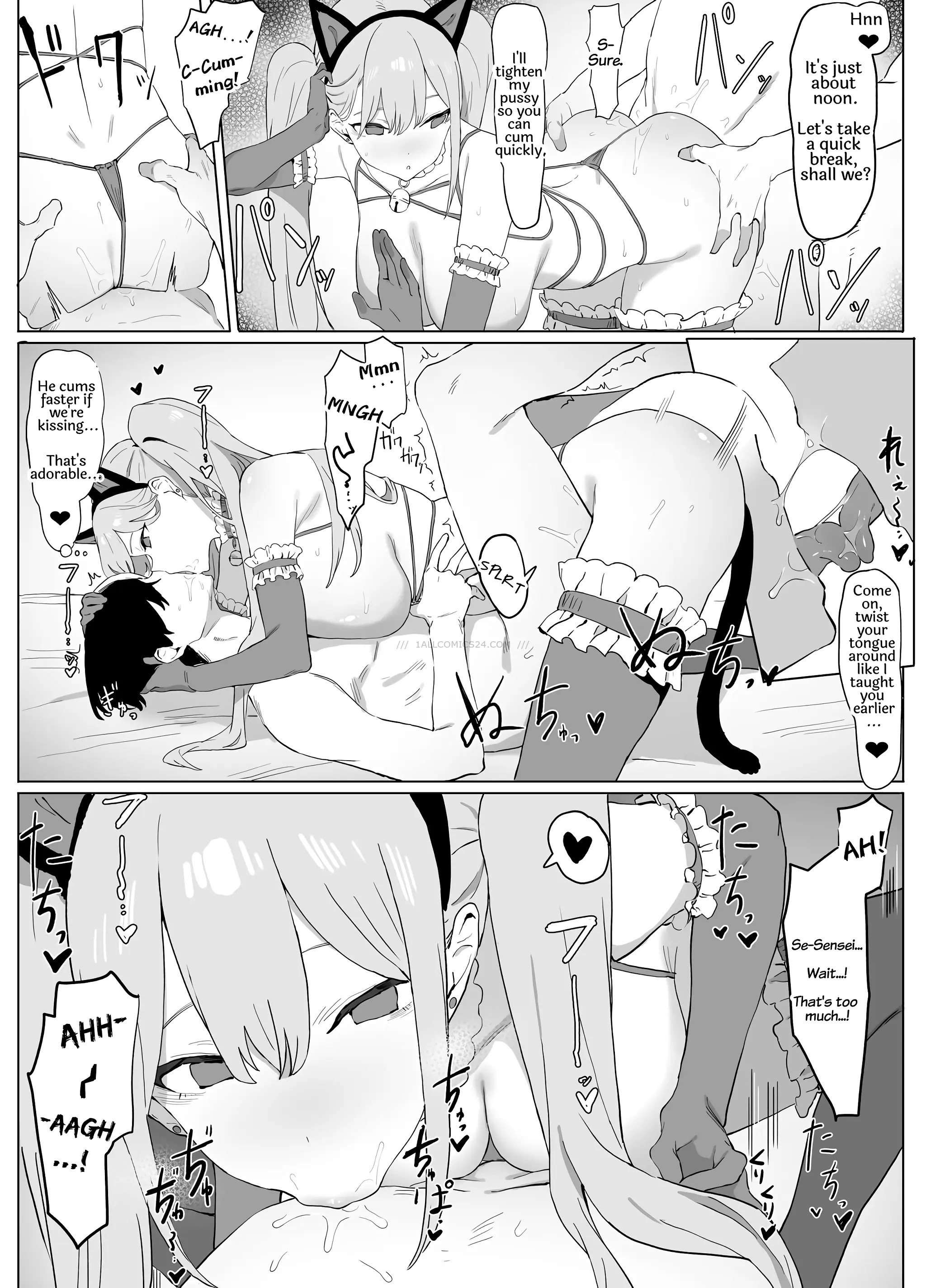 Watch porn comics — Sexual experimentation practice 52 — by allcomics24.com