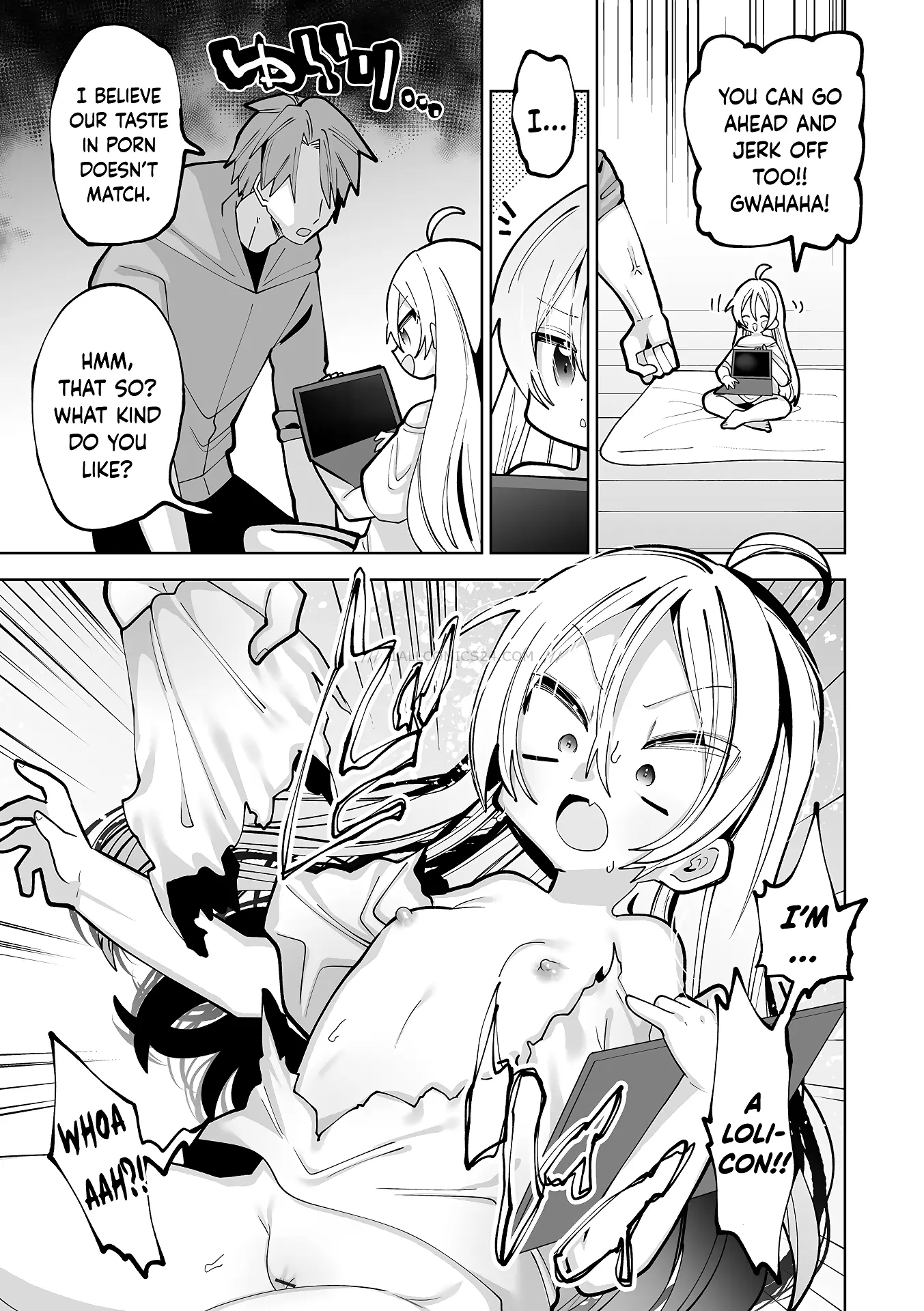 Watch porn comics — The gender swapped bratty girl next door 05 — by allcomics24.com