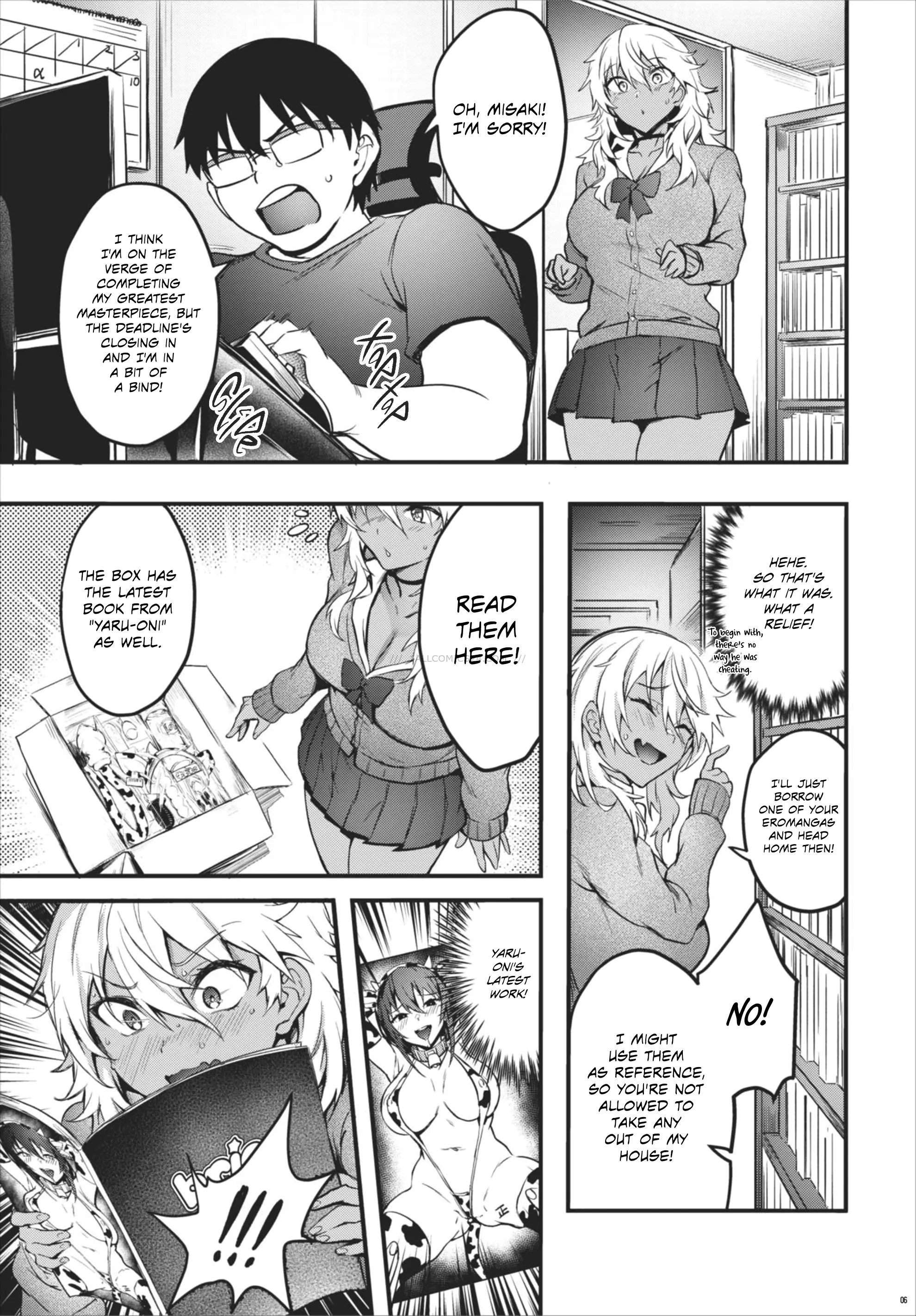Watch porn comics — The return of eromanga 05 — by allcomics24.com