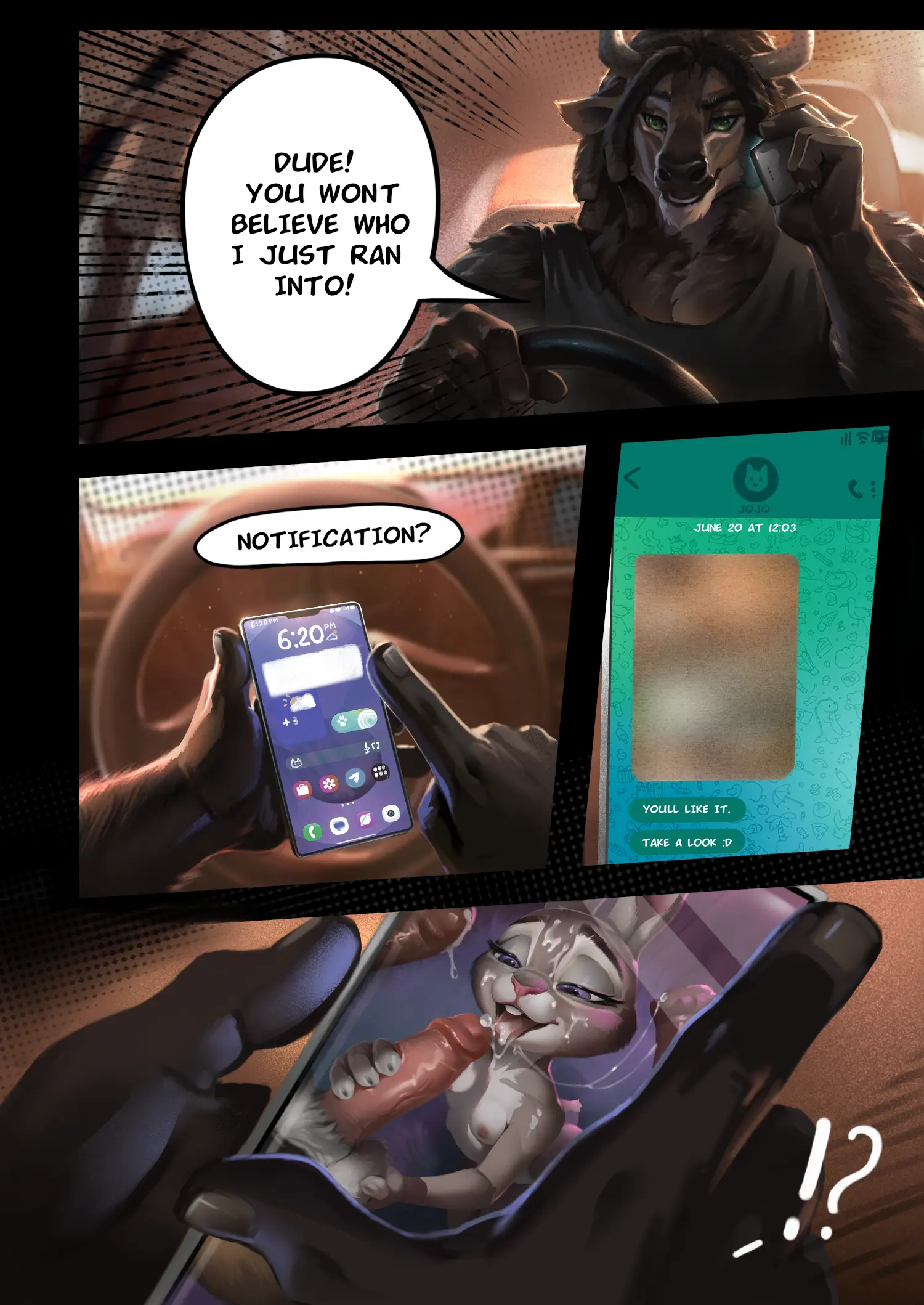 Watch porn comics — Undercover fun 03 — by 1allcomics24.com