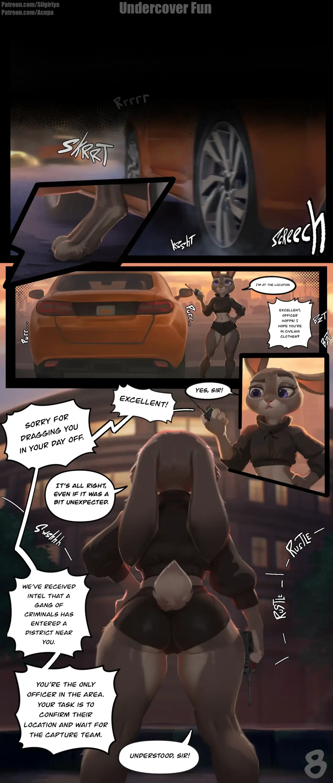 Watch porn comics — Undercover fun 08 — by 1allcomics24.com
