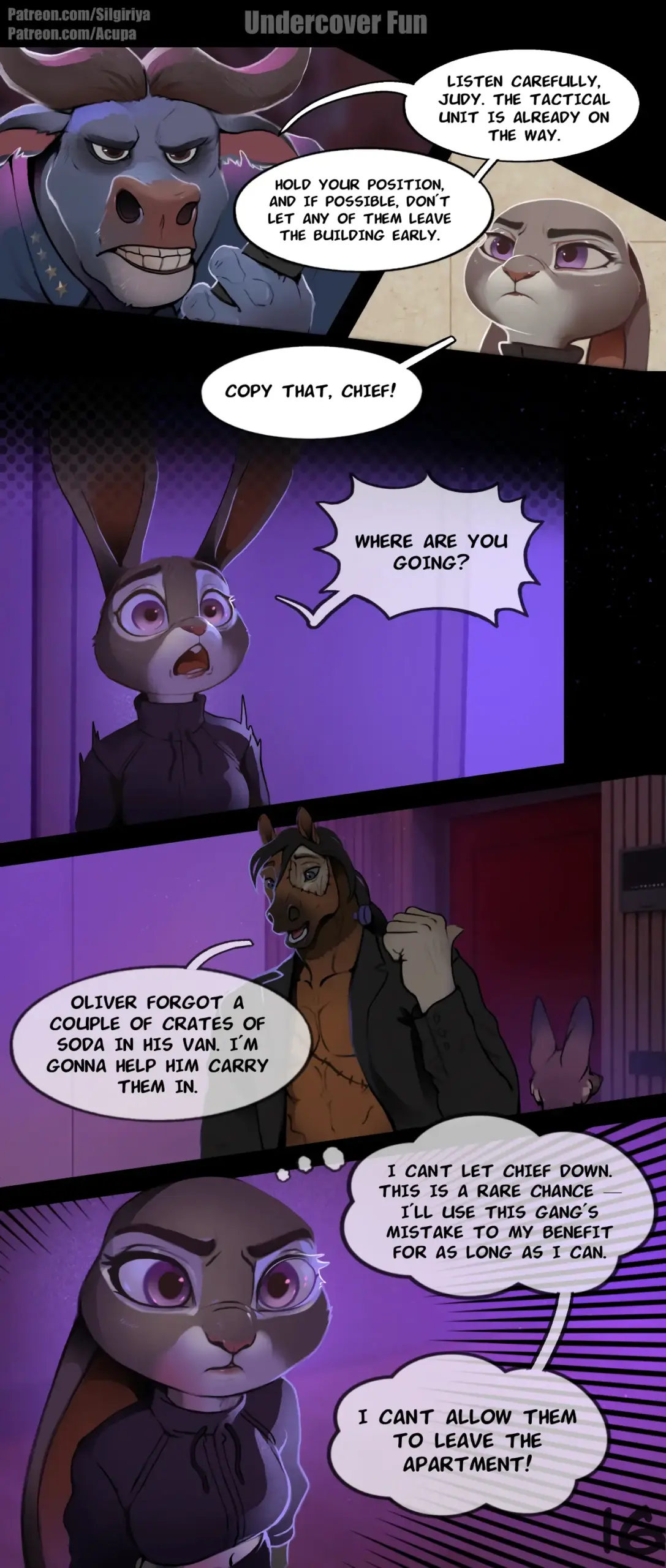 Watch porn comics — Undercover fun 16 — by 1allcomics24.com