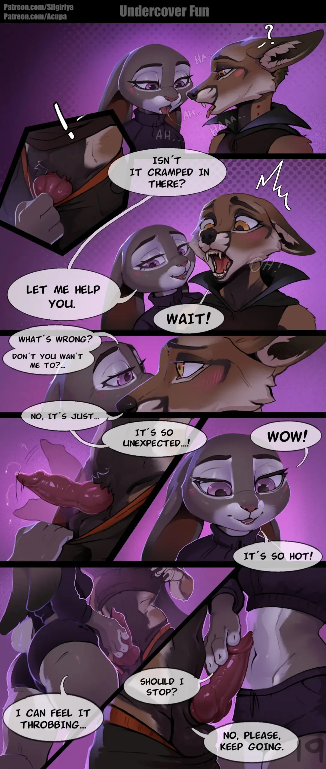 Watch porn comics — Undercover fun 19 — by 1allcomics24.com