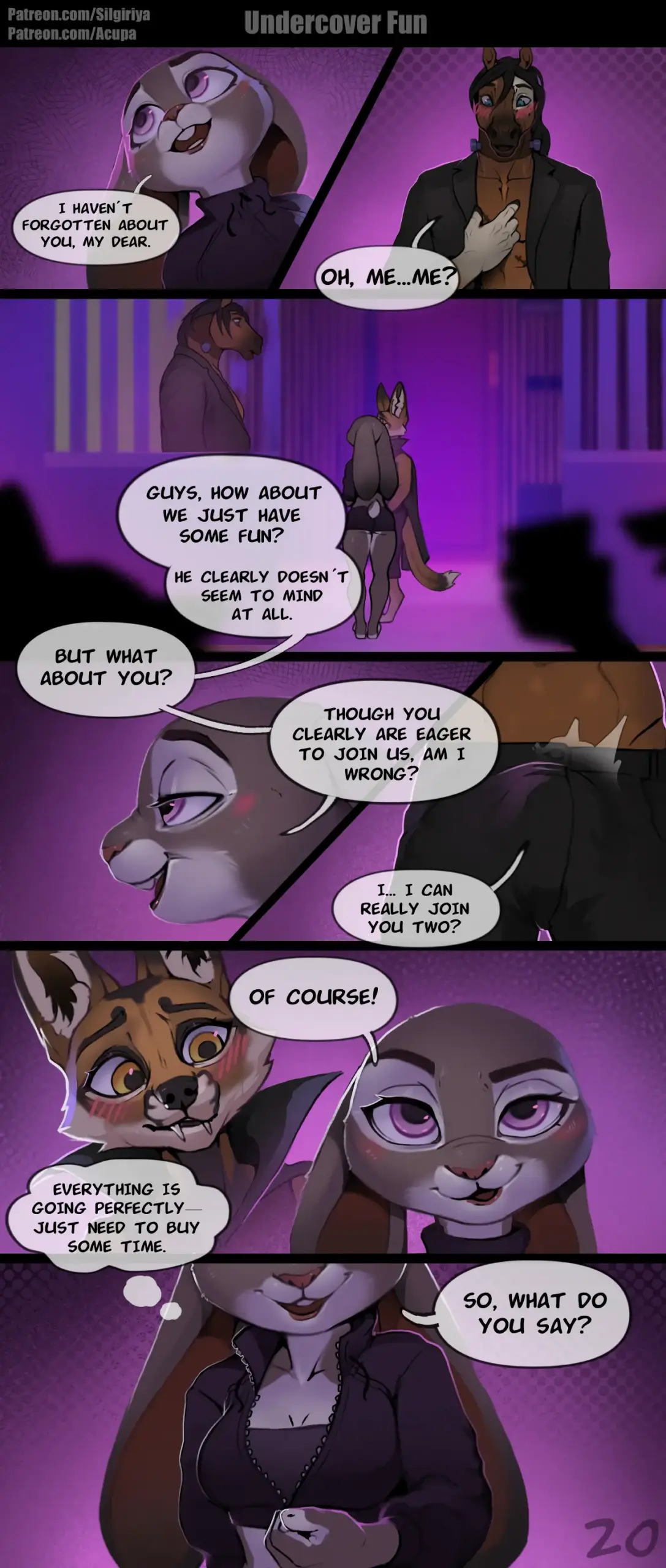 Watch porn comics — Undercover fun 20 — by 1allcomics24.com