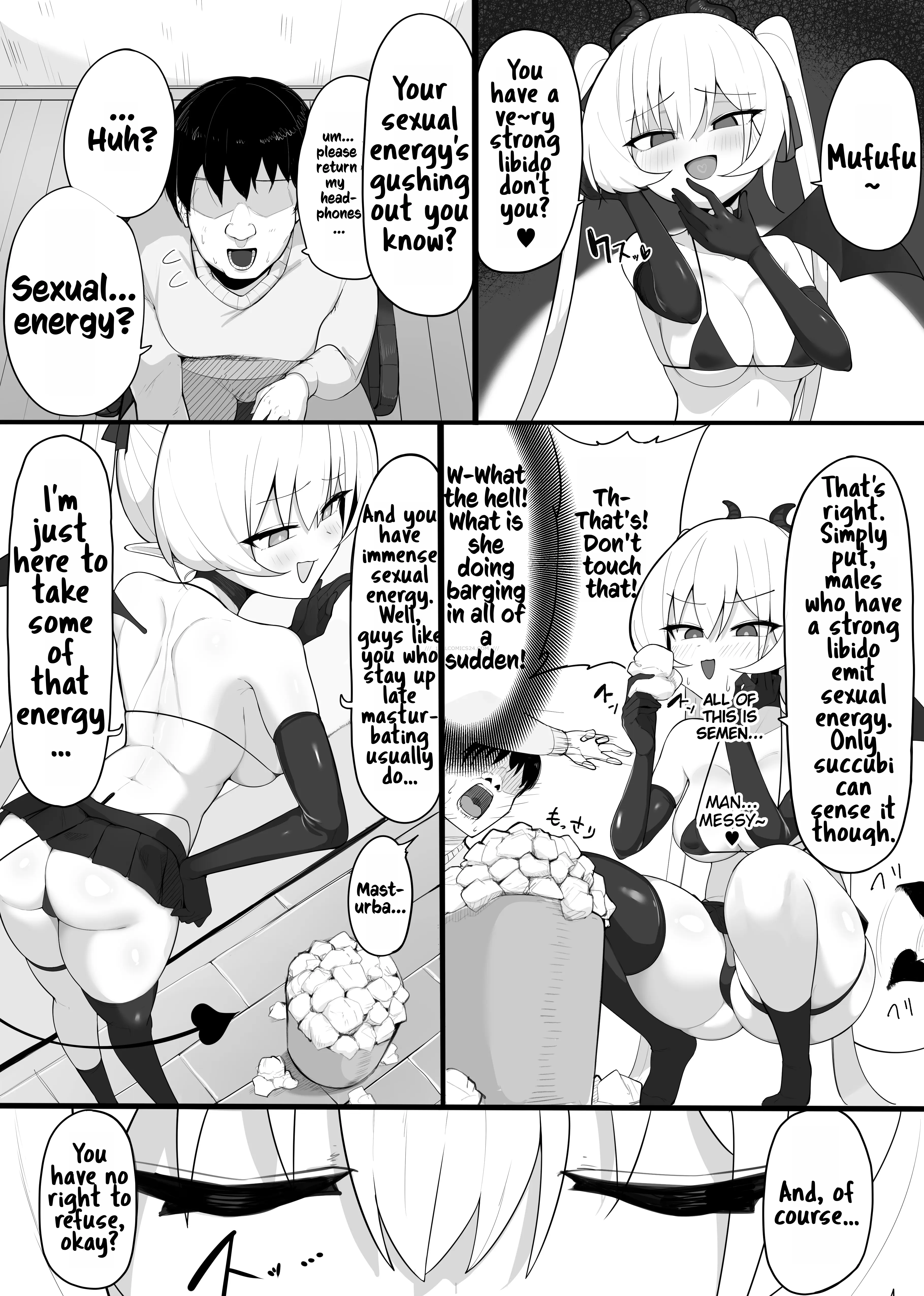 Watch porn comics — You shall be the succubuss prey 06 — by allcomics24.com