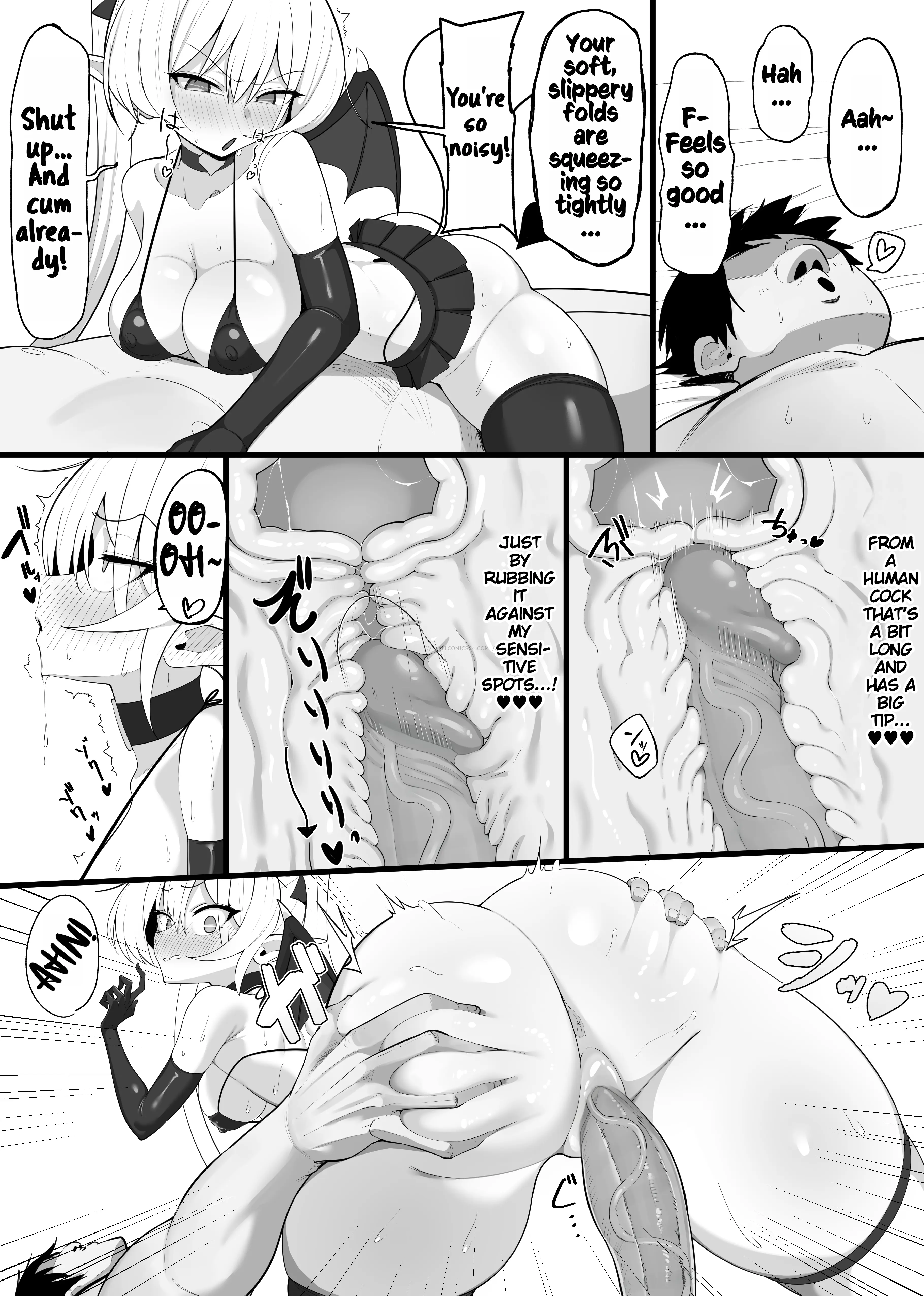 Watch porn comics — You shall be the succubuss prey 28 — by allcomics24.com