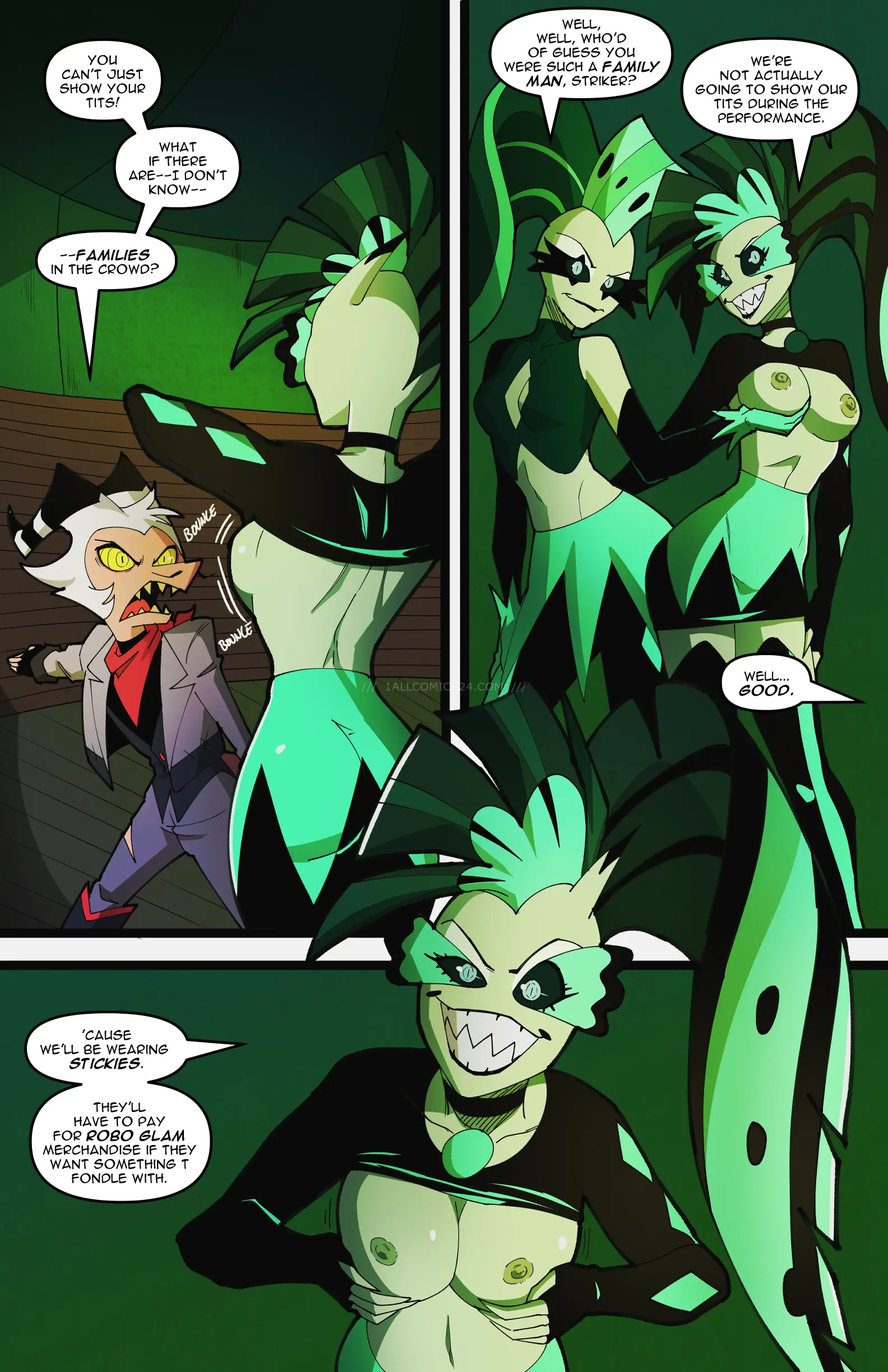 Watch porn comics — Circus freaks 11 — by allcomics24.com