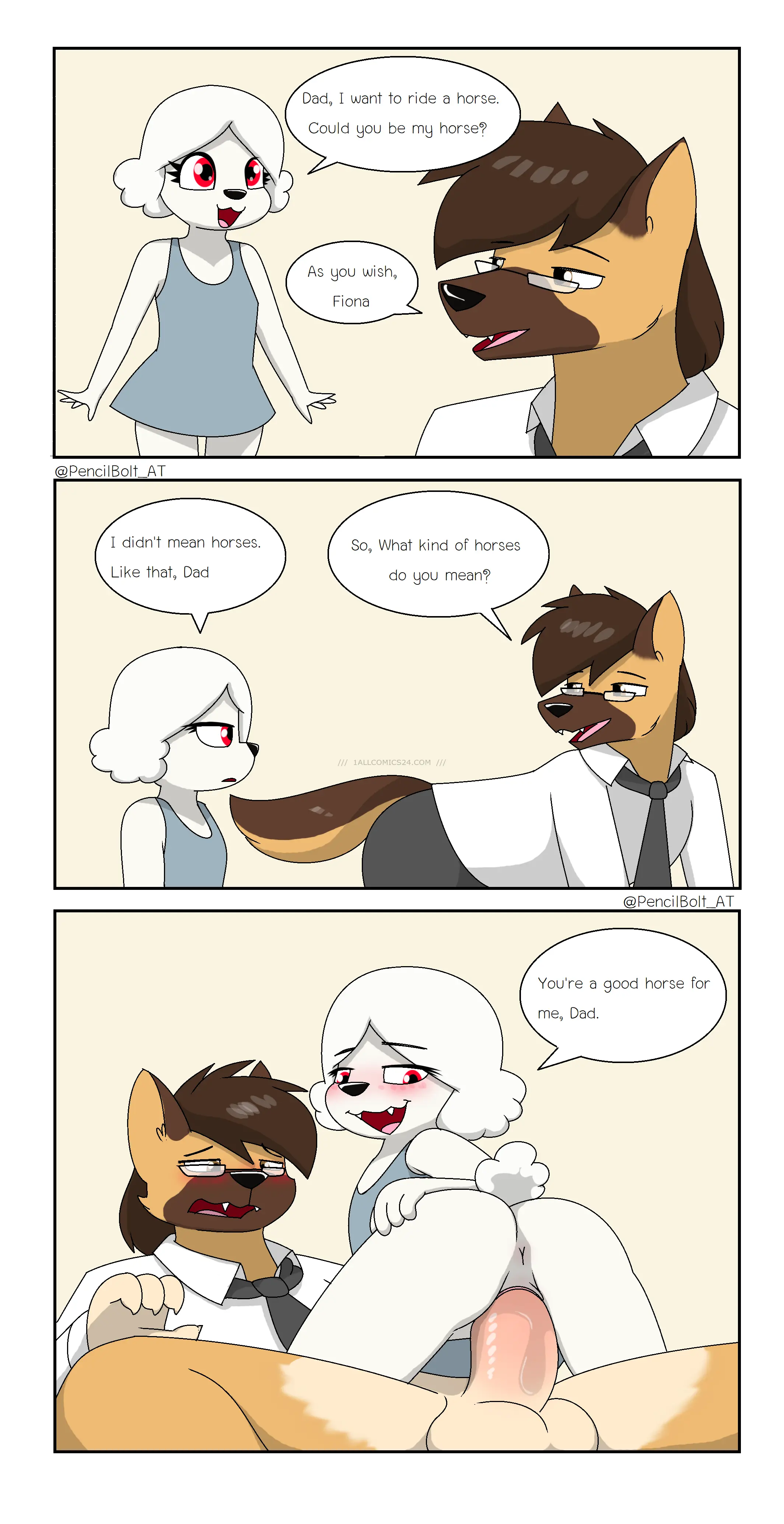 Watch porn comics — Daddy become husband 05 — by allcomics24.com