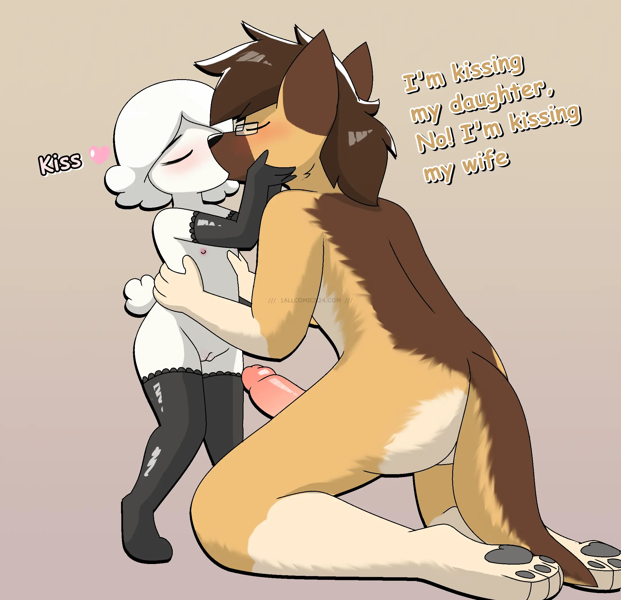 Watch porn comics — Daddy become husband 12 — by allcomics24.com