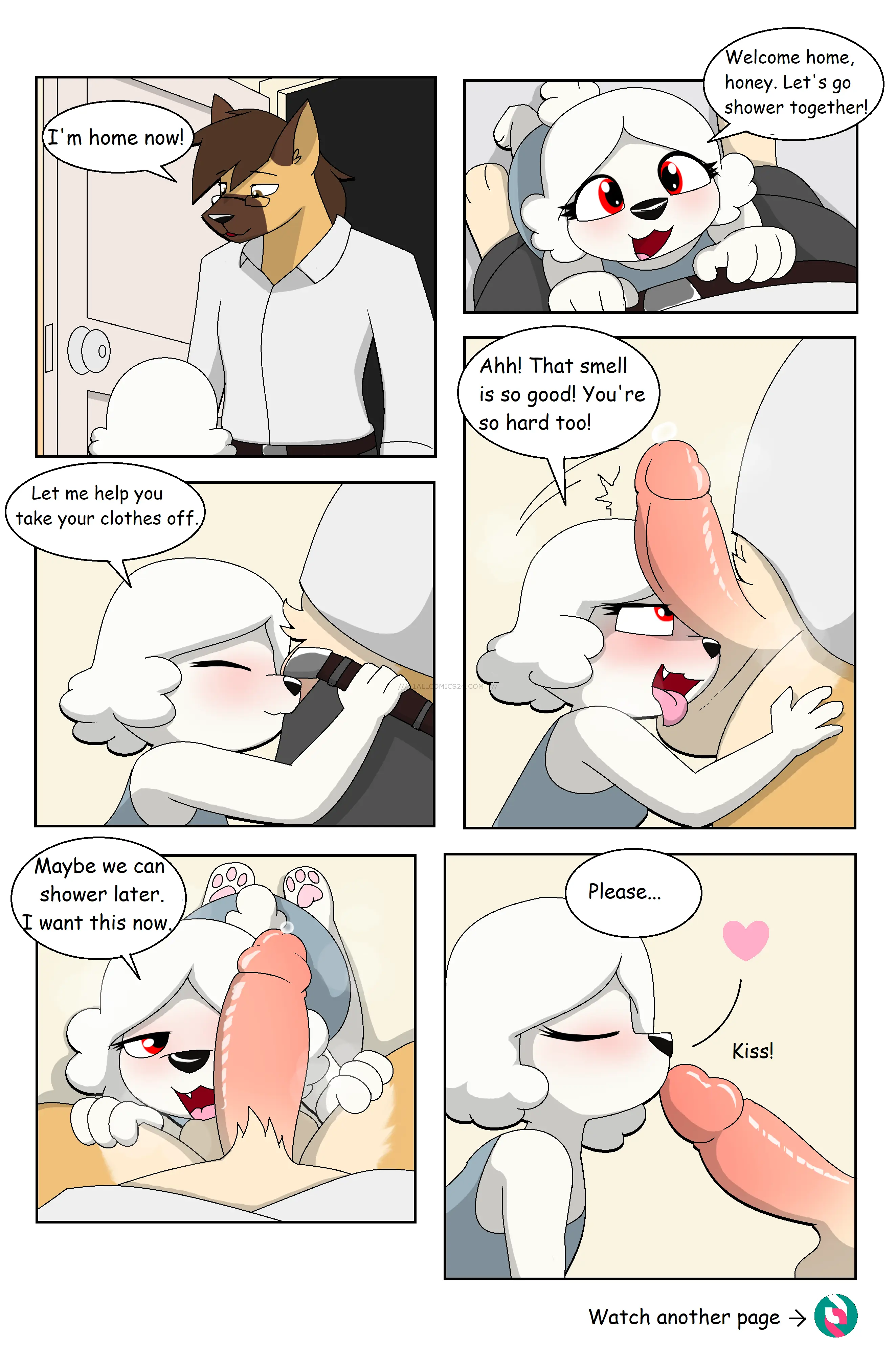 Watch porn comics — Daddy become husband 13 — by allcomics24.com