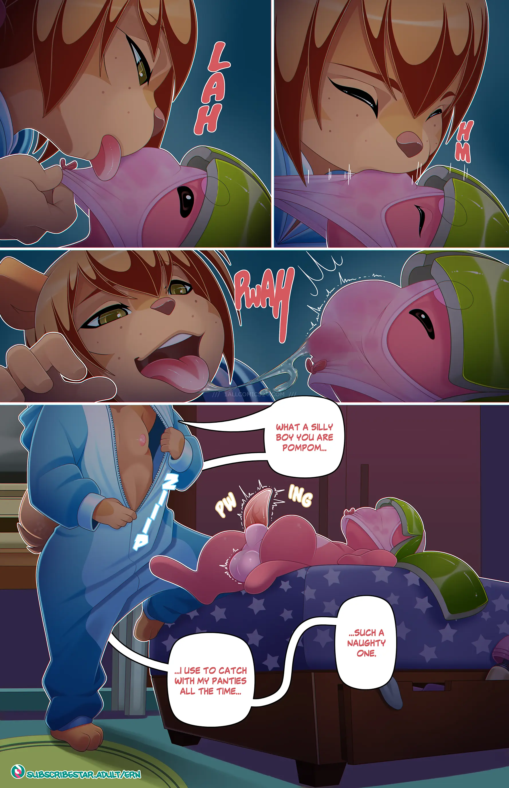 Watch porn comics — Goodnight rocketgirl 11 — by allcomics24.com