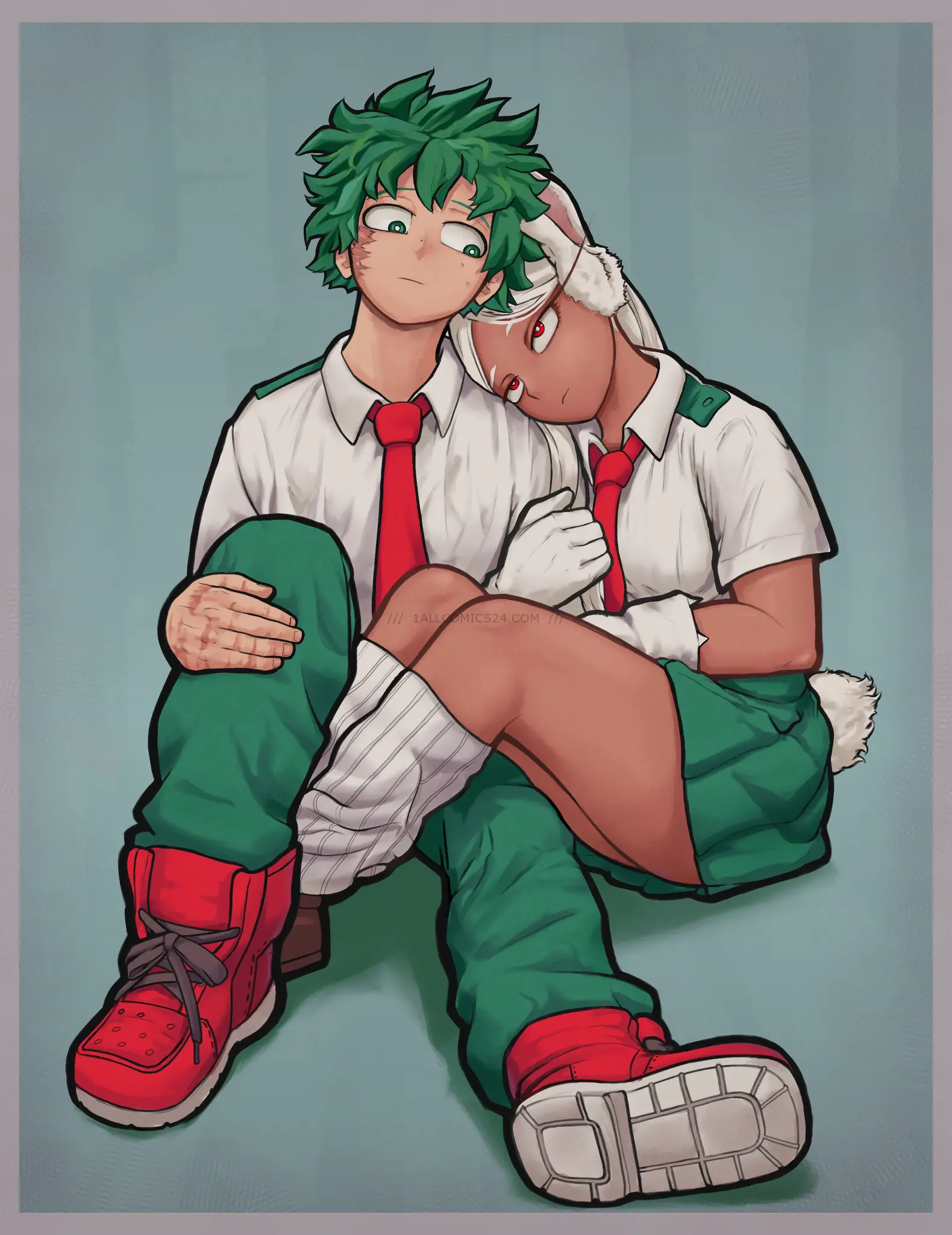 Watch porn comics — Mirko x deku 02 — by allcomics24.com