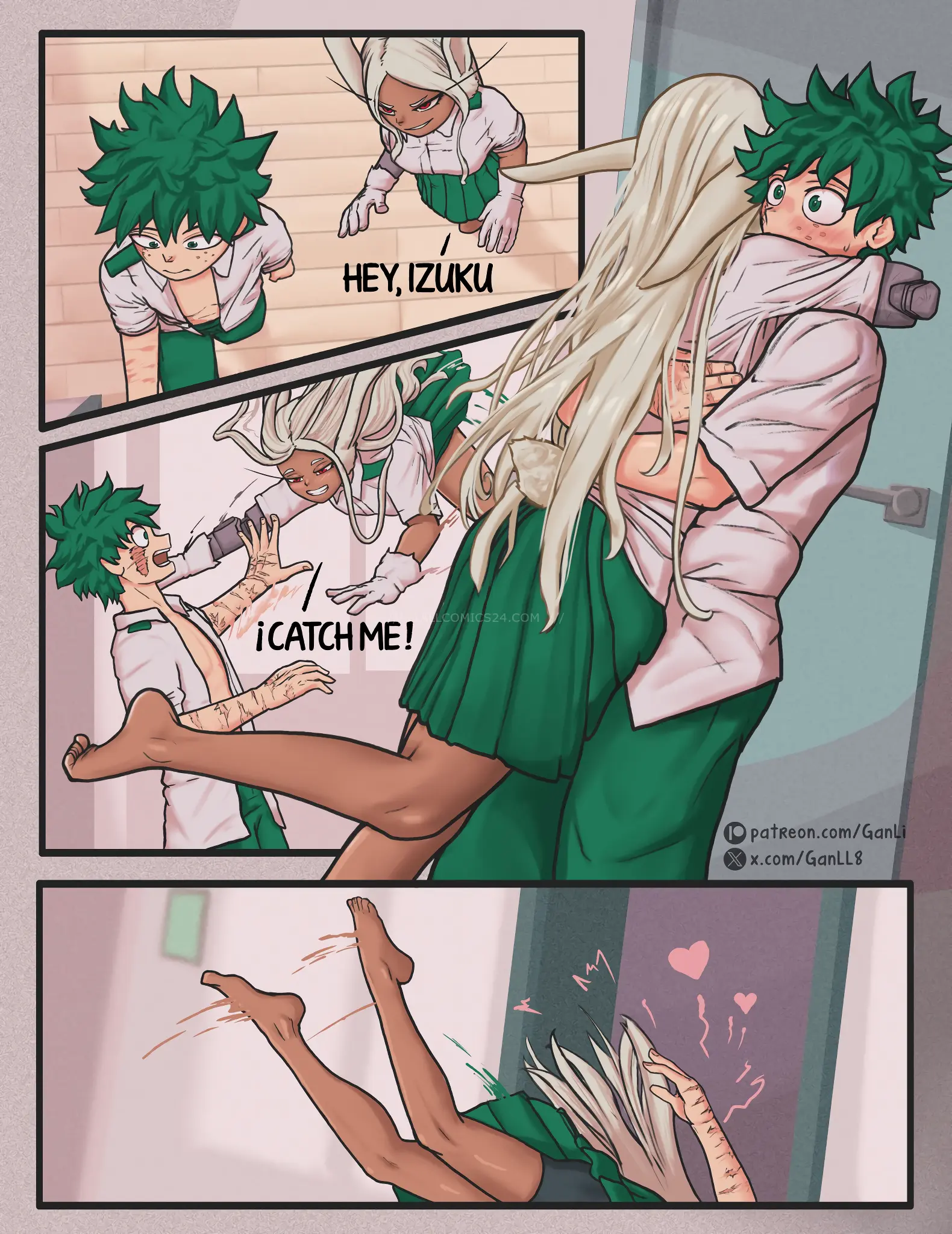 Watch porn comics — Mirko x deku 07 — by allcomics24.com