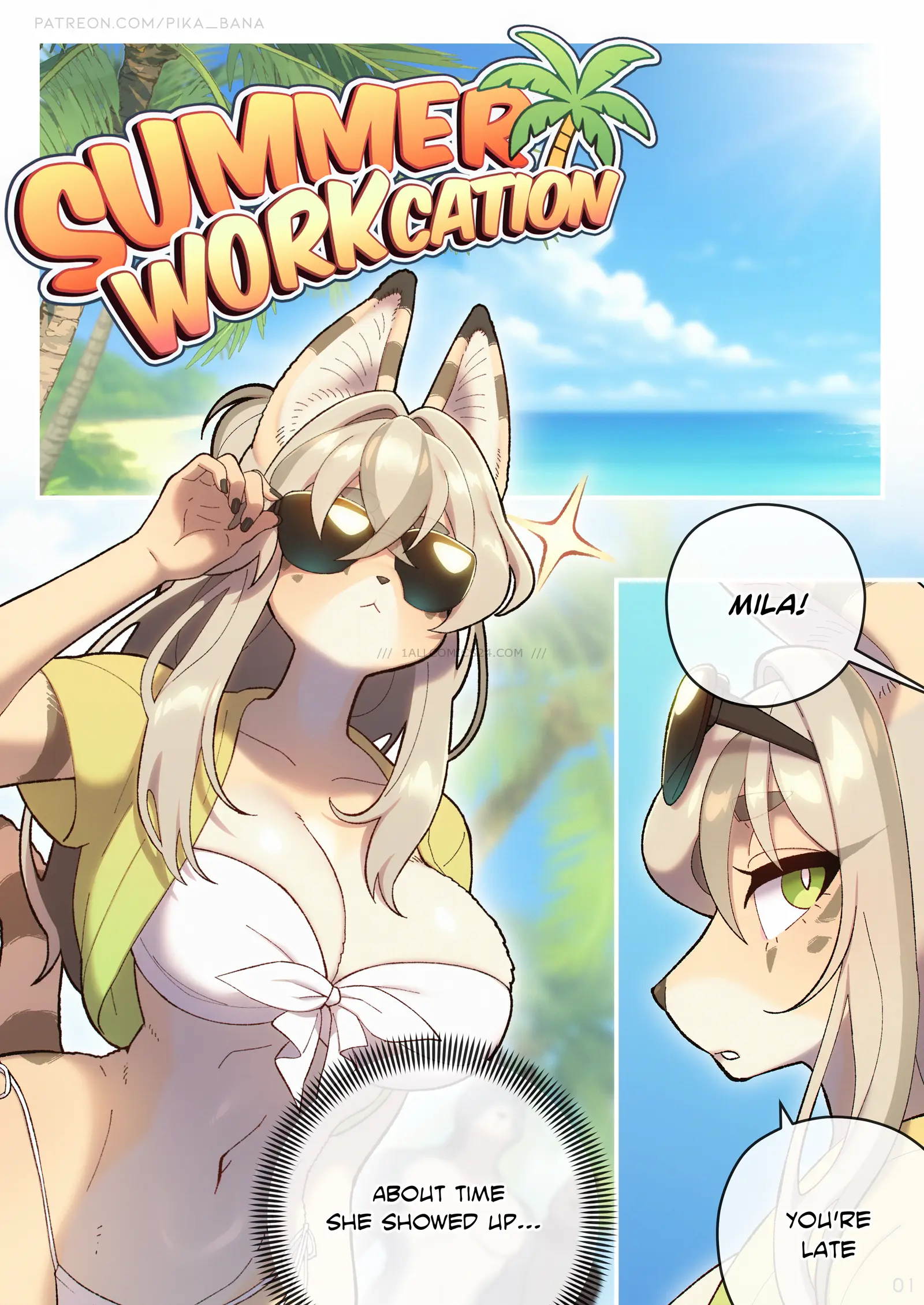 Watch porn comics — Summer workcation 01 — by allcomics24.com