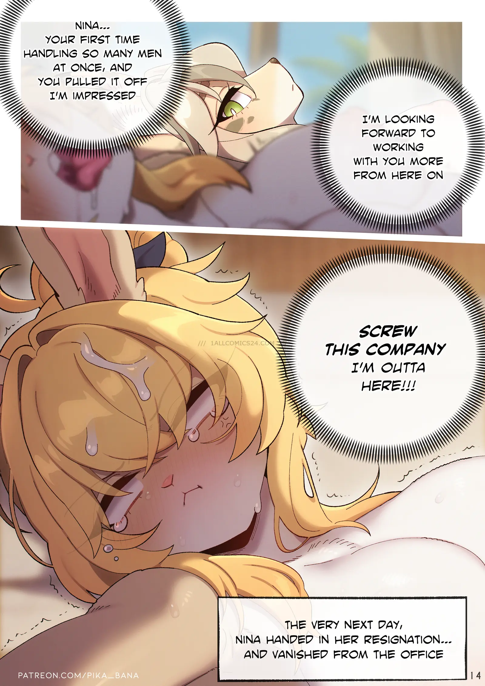 Watch porn comics — Summer workcation 14 — by allcomics24.com