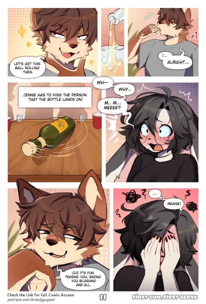 Watch porn comics — First cum, first serve! 12 — by 1allcomics24.com