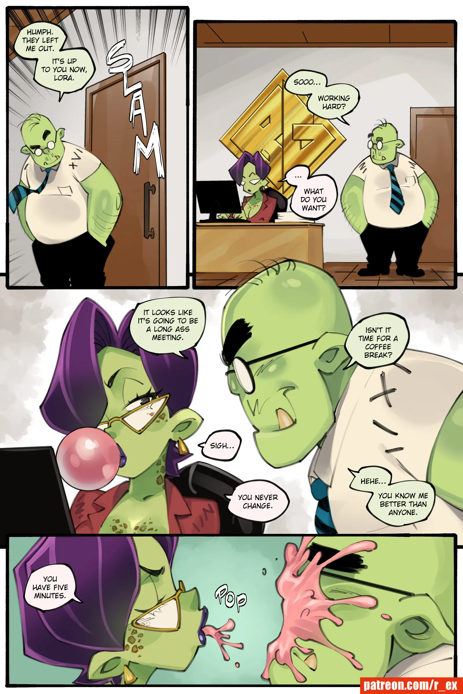 Watch porn comics — Lora board reunion 08 — by 1allcomics24.com