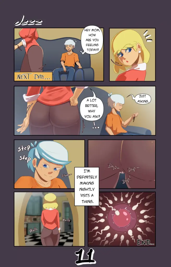 Watch porn comics — Nightly visit 11 — by 1allcomics24.com