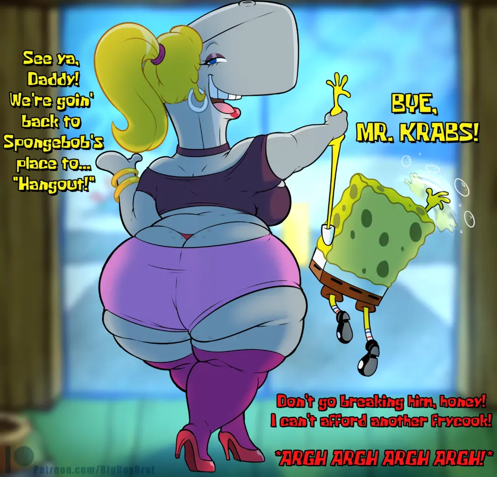 Watch porn comics — Pearl x spongebob 04 — by 1allcomics24.com