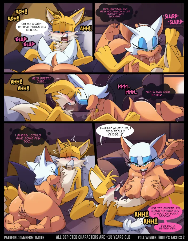 Watch porn comics — Rouge's tactics 2 — by 1allcomics24.com
