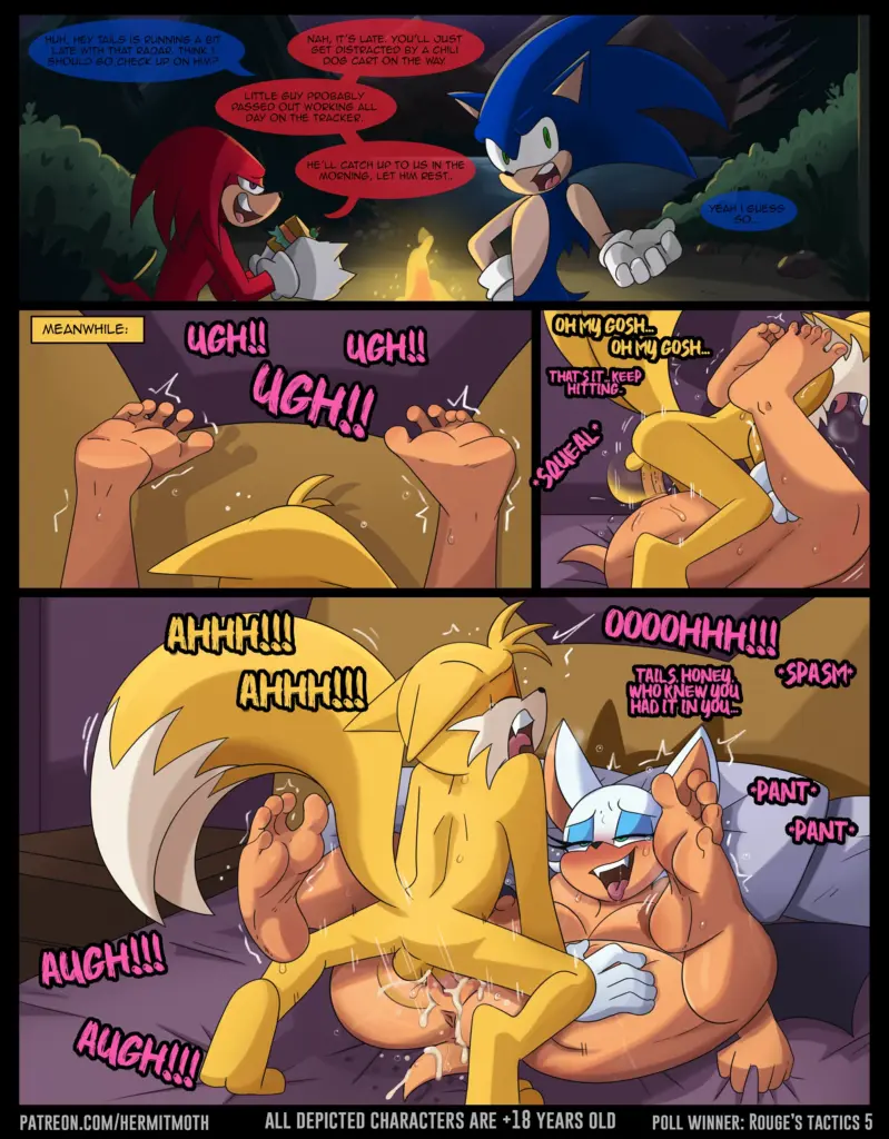 Watch porn comics — Rouge's tactics 5 — by 1allcomics24.com