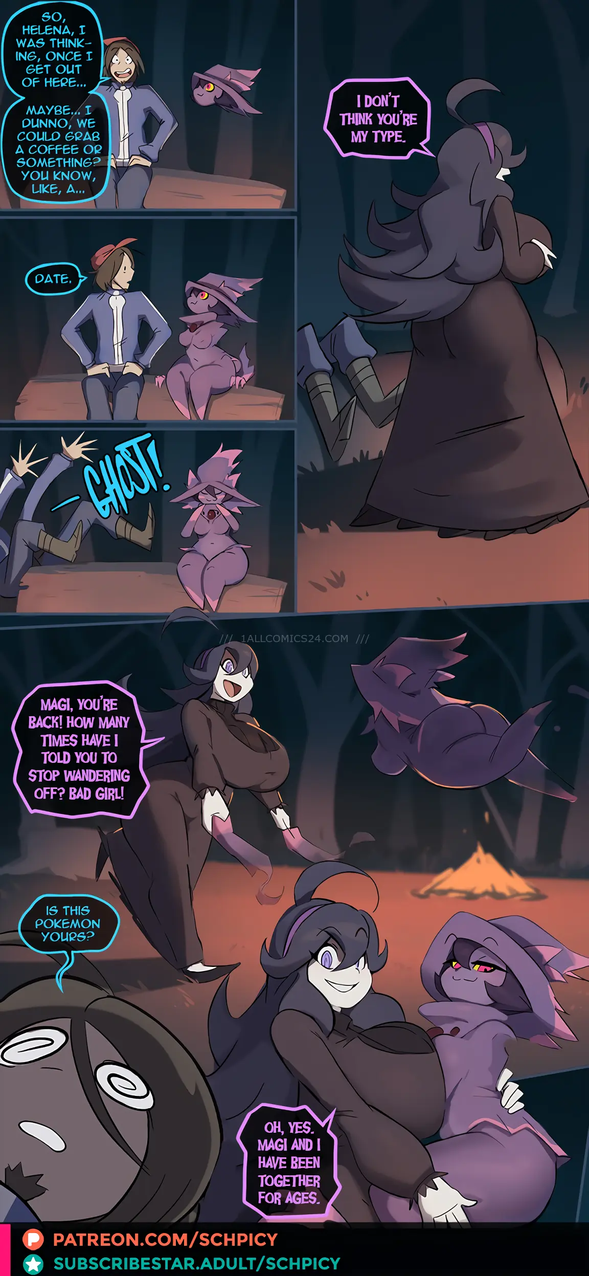 Watch porn comics — Spooky ghost girl 06 — by 1allcomics24.com