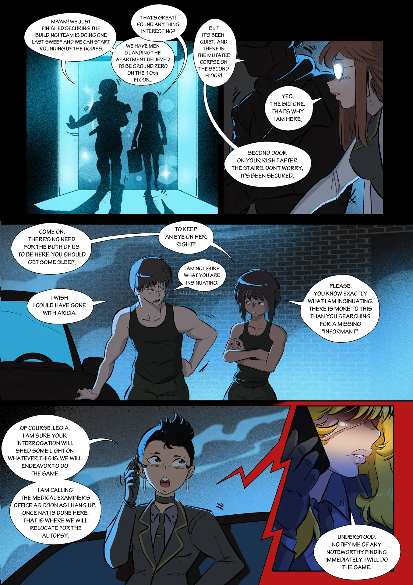Watch porn comics — To hell and back 3 invasion 04 — by 1allcomics24.com