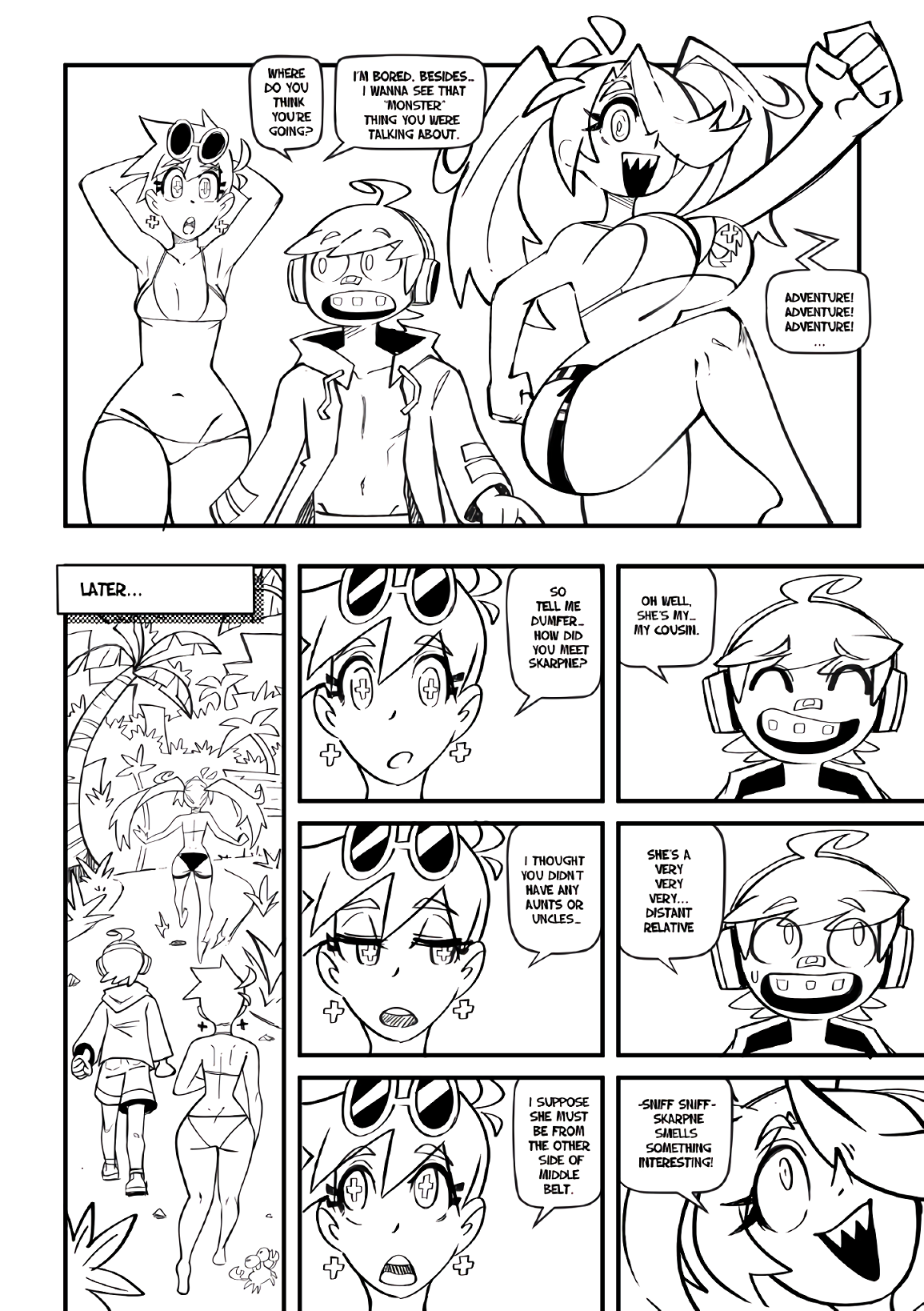 Watch porn comics — Skarpworld 18 tremors 07 — by allcomics24.com