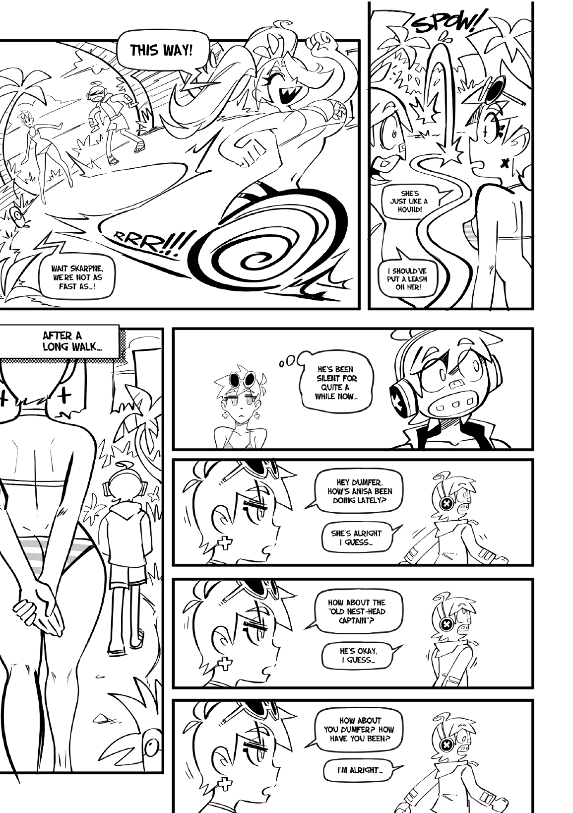 Watch porn comics — Skarpworld 18 tremors 08 — by allcomics24.com