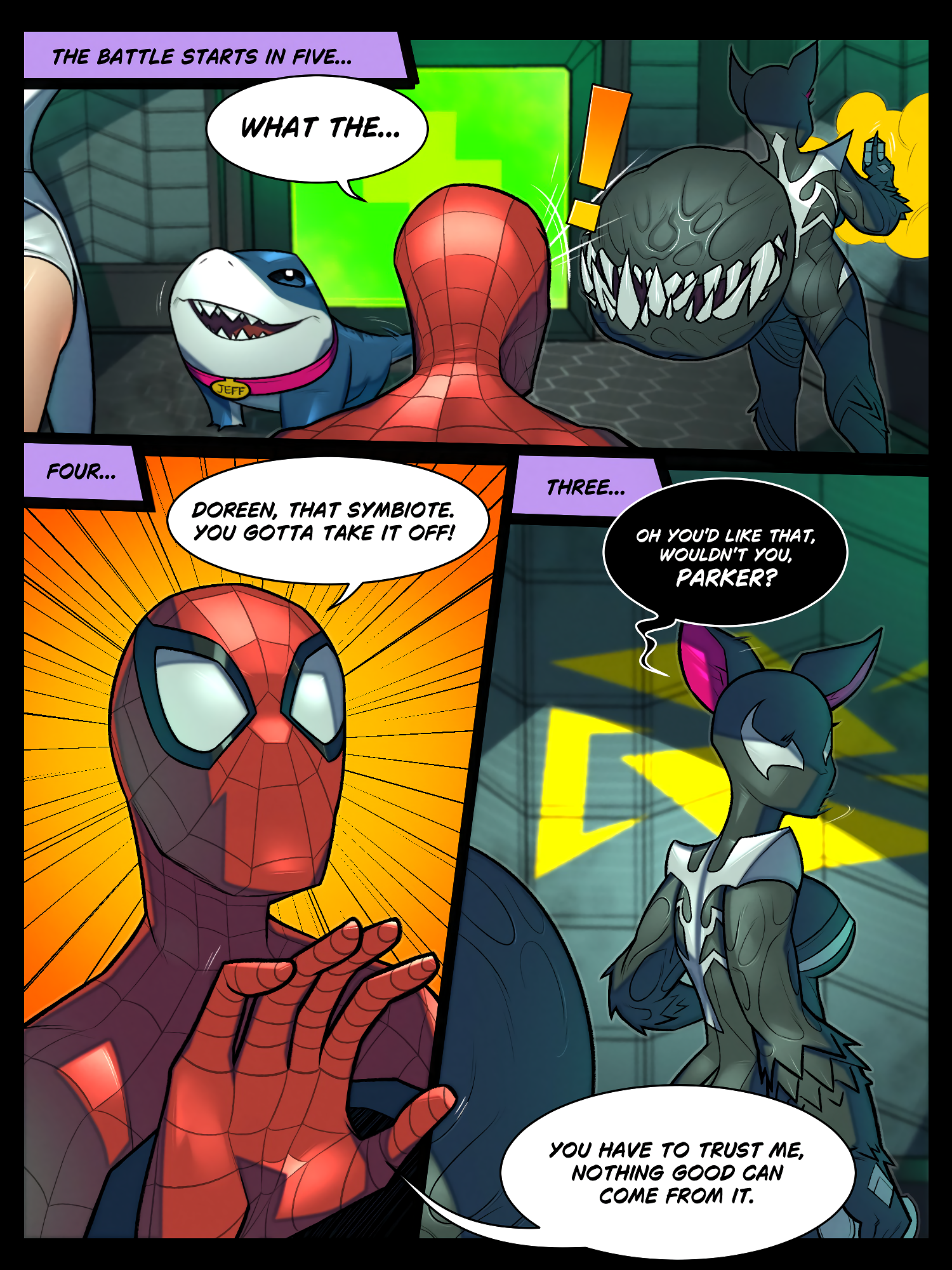 Watch porn comics — The unbeatable squirrel girl horny venom symbiote 03 — by allcomics24.com