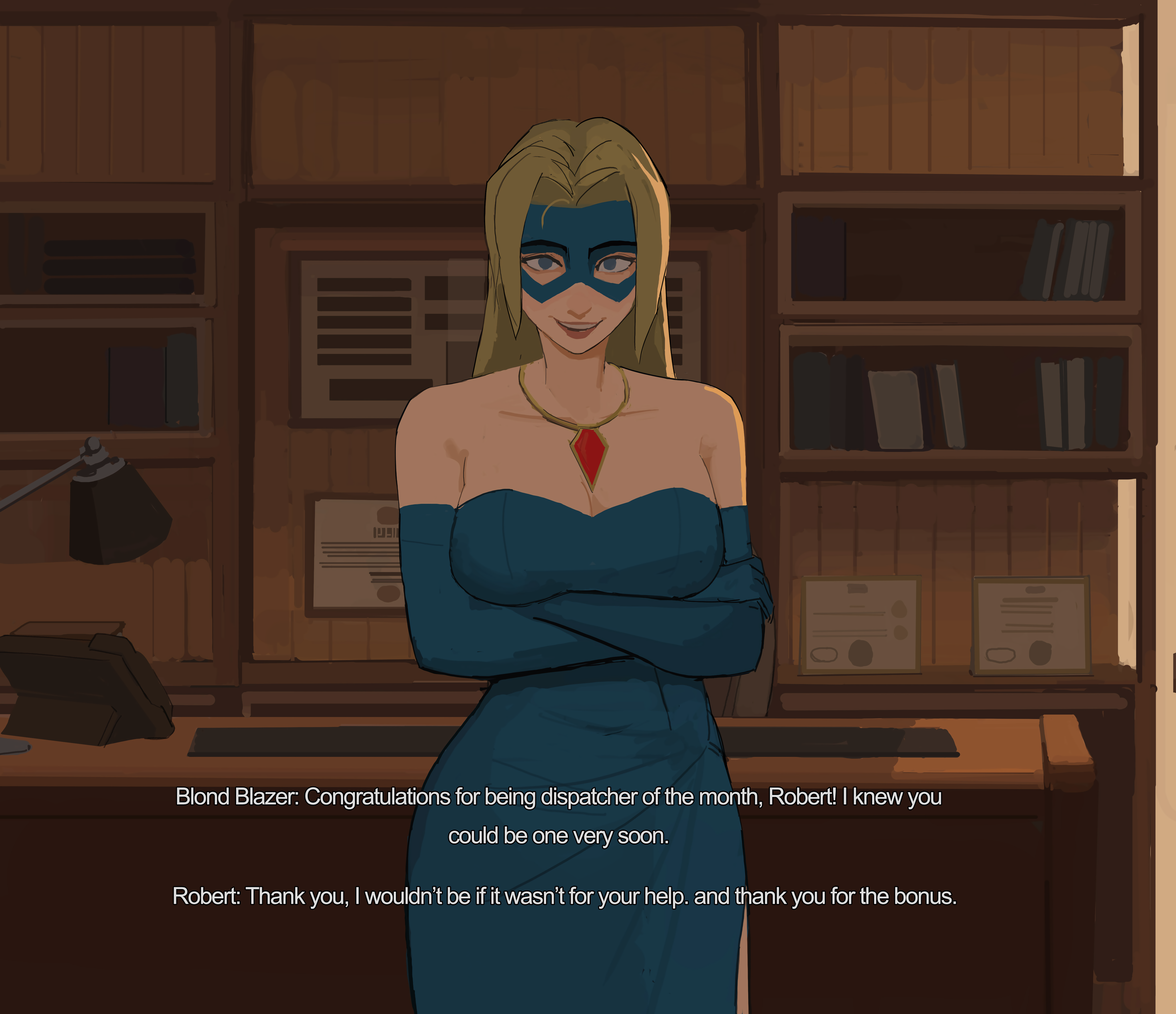 Watch porn comics — Blonde blazer 01 — by allcomics24.com