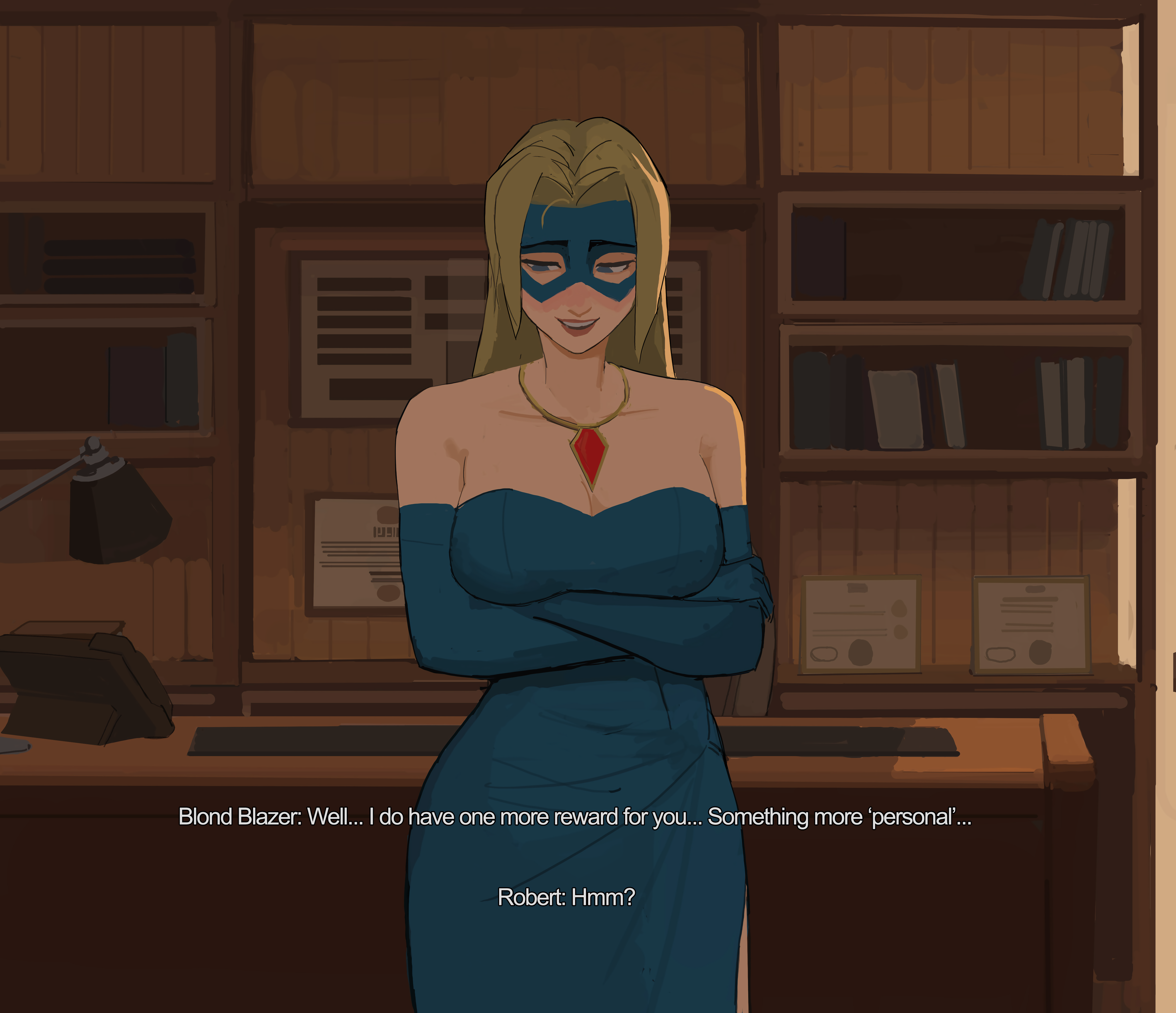 Watch porn comics — Blonde blazer 02 — by allcomics24.com