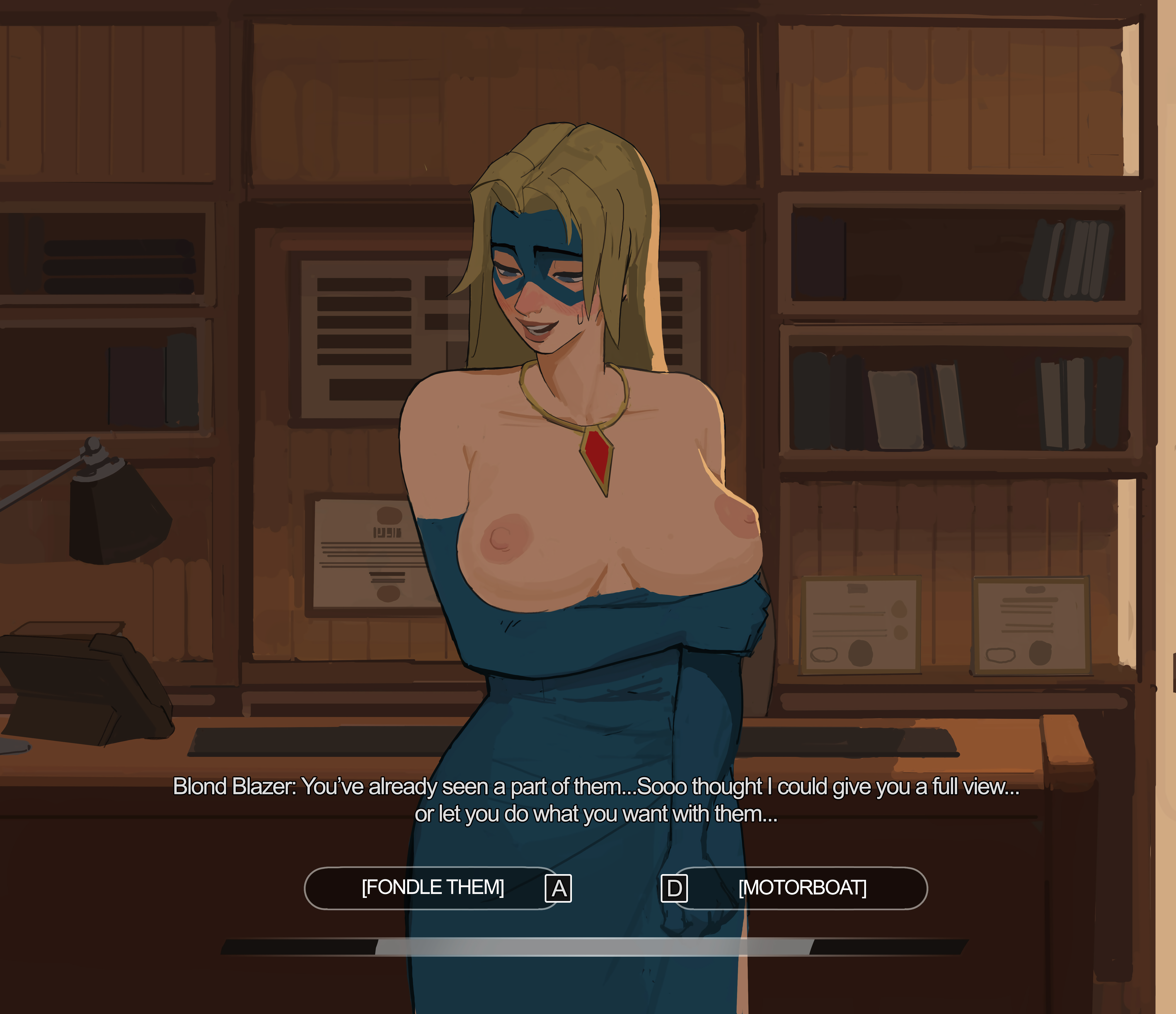Watch porn comics — Blonde blazer 03 — by allcomics24.com