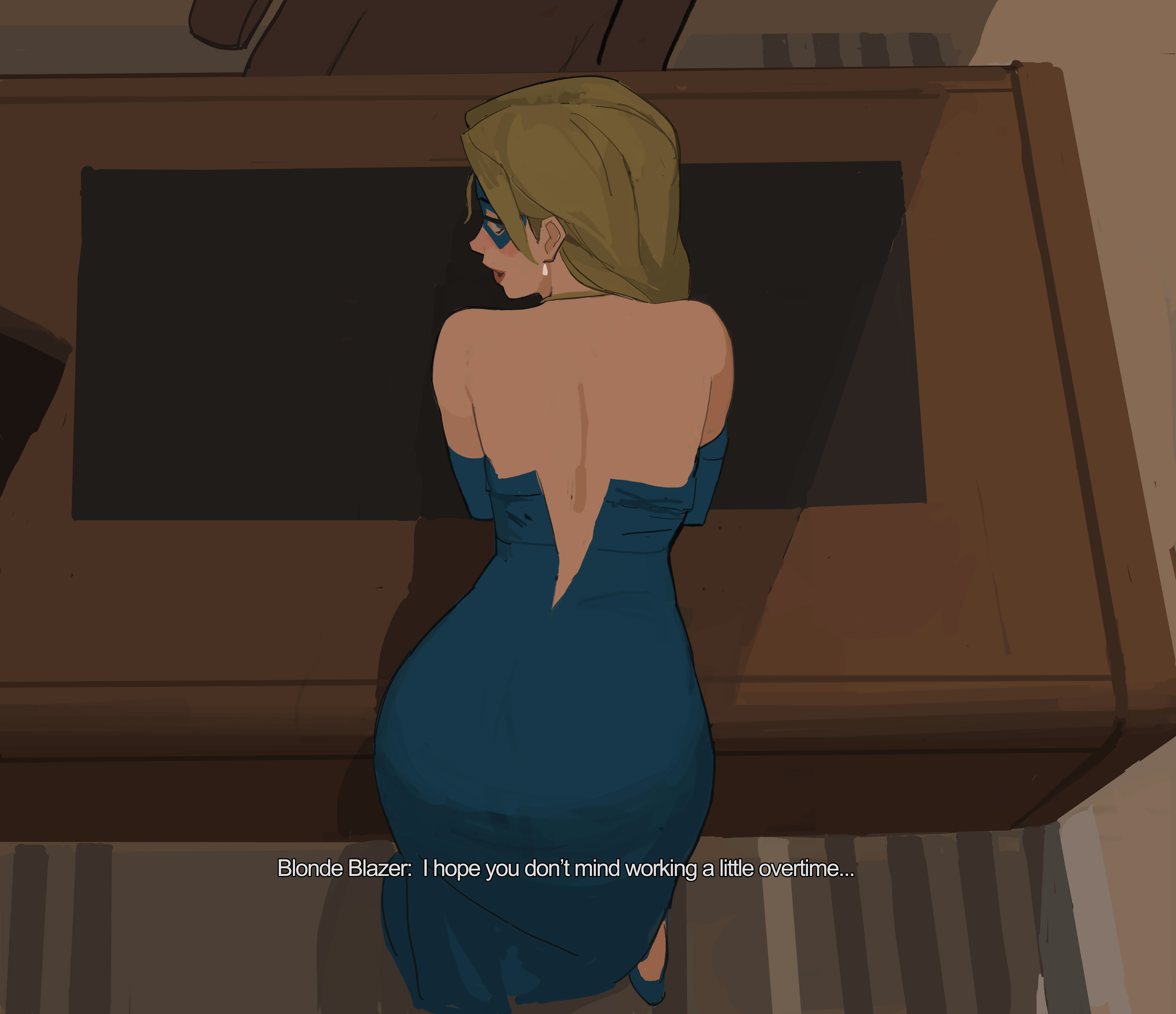 Watch porn comics — Blonde blazer 06 — by allcomics24.com