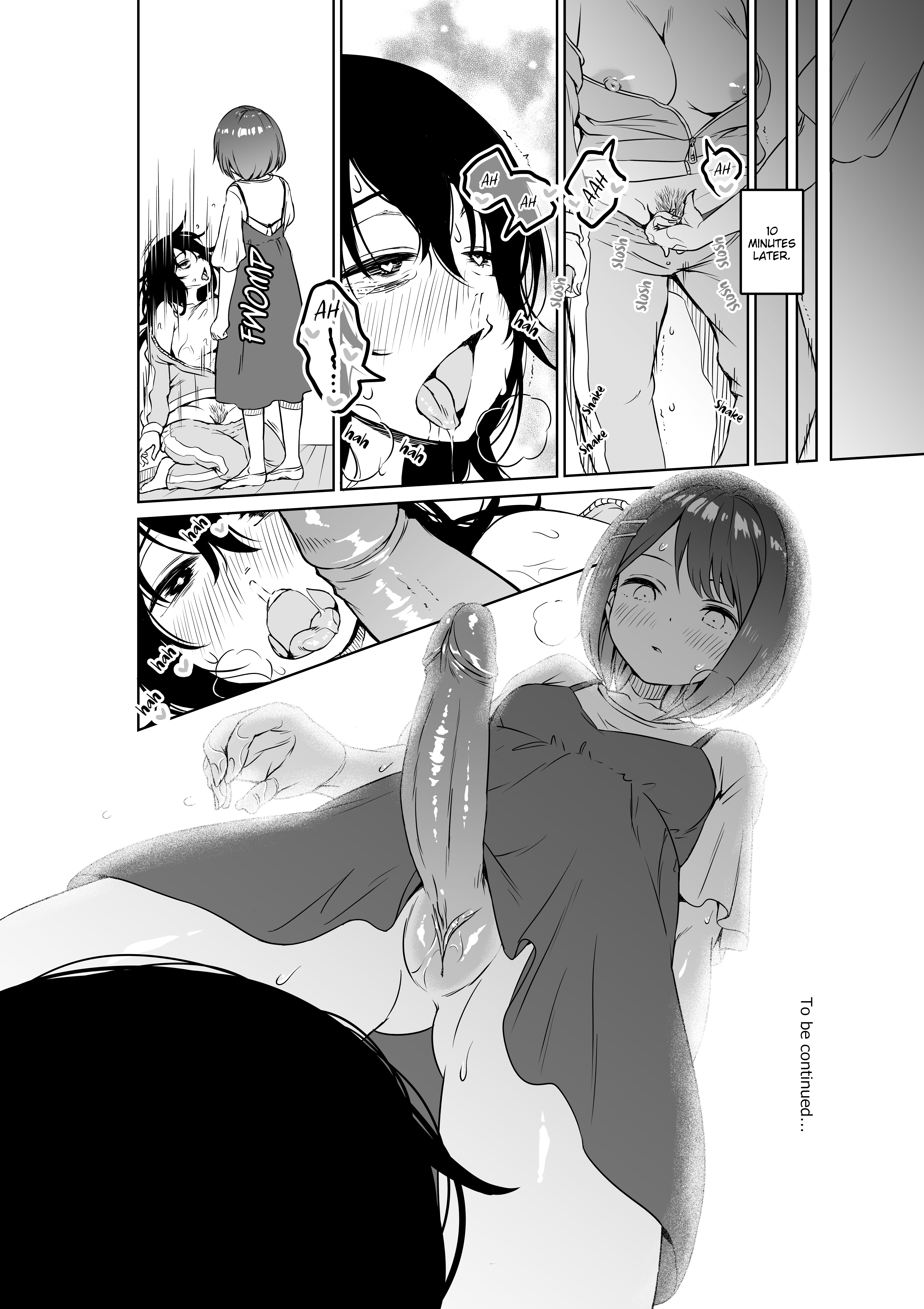 Watch porn comics — Hikikomori and her futanari sister 16 — by allcomics24.com