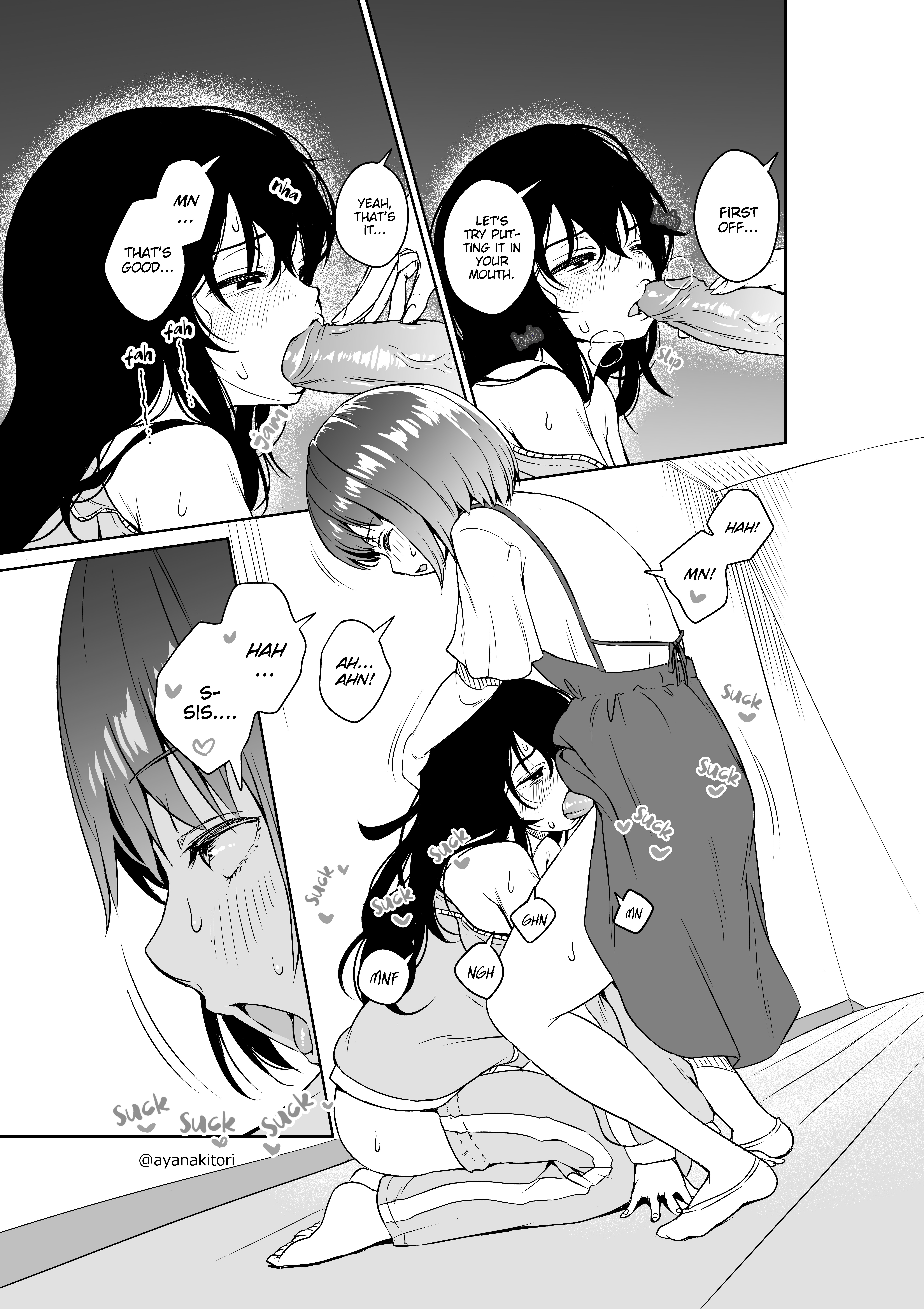 Watch porn comics — Hikikomori and her futanari sister 17 — by allcomics24.com