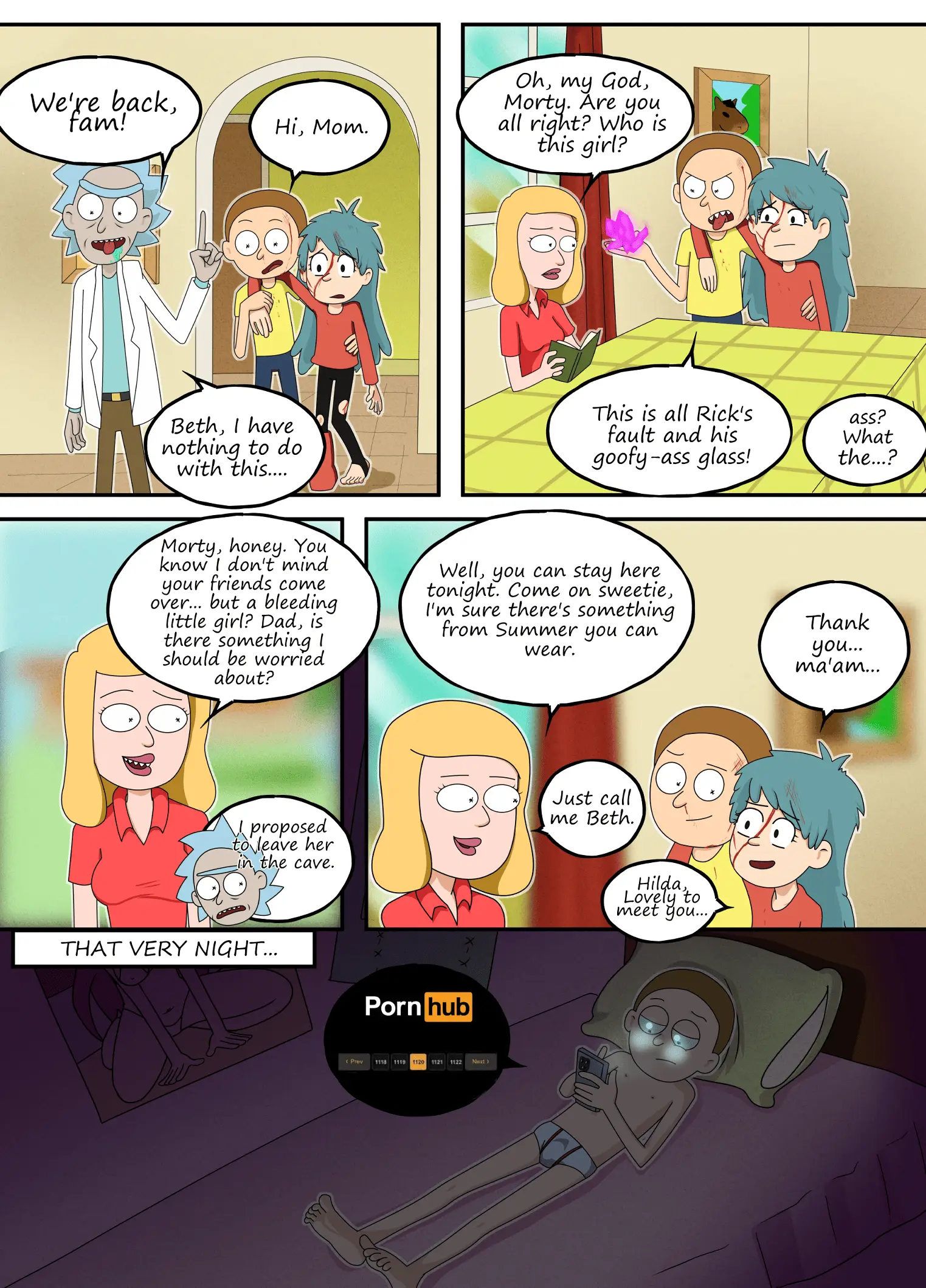 Watch porn comics — Into the sexverse 14 — by allcomics24.com