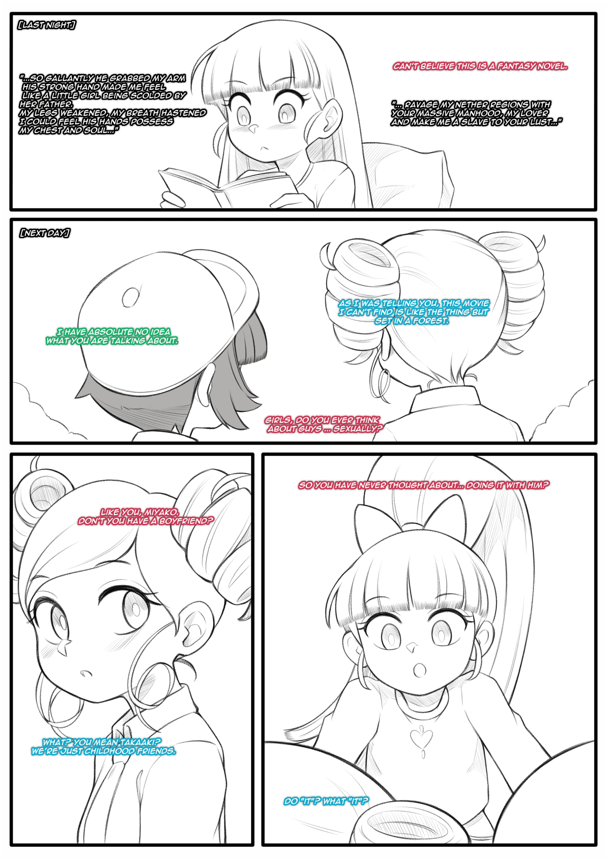 Watch porn comics — Momoko sexooo 2 — by allcomics24.com