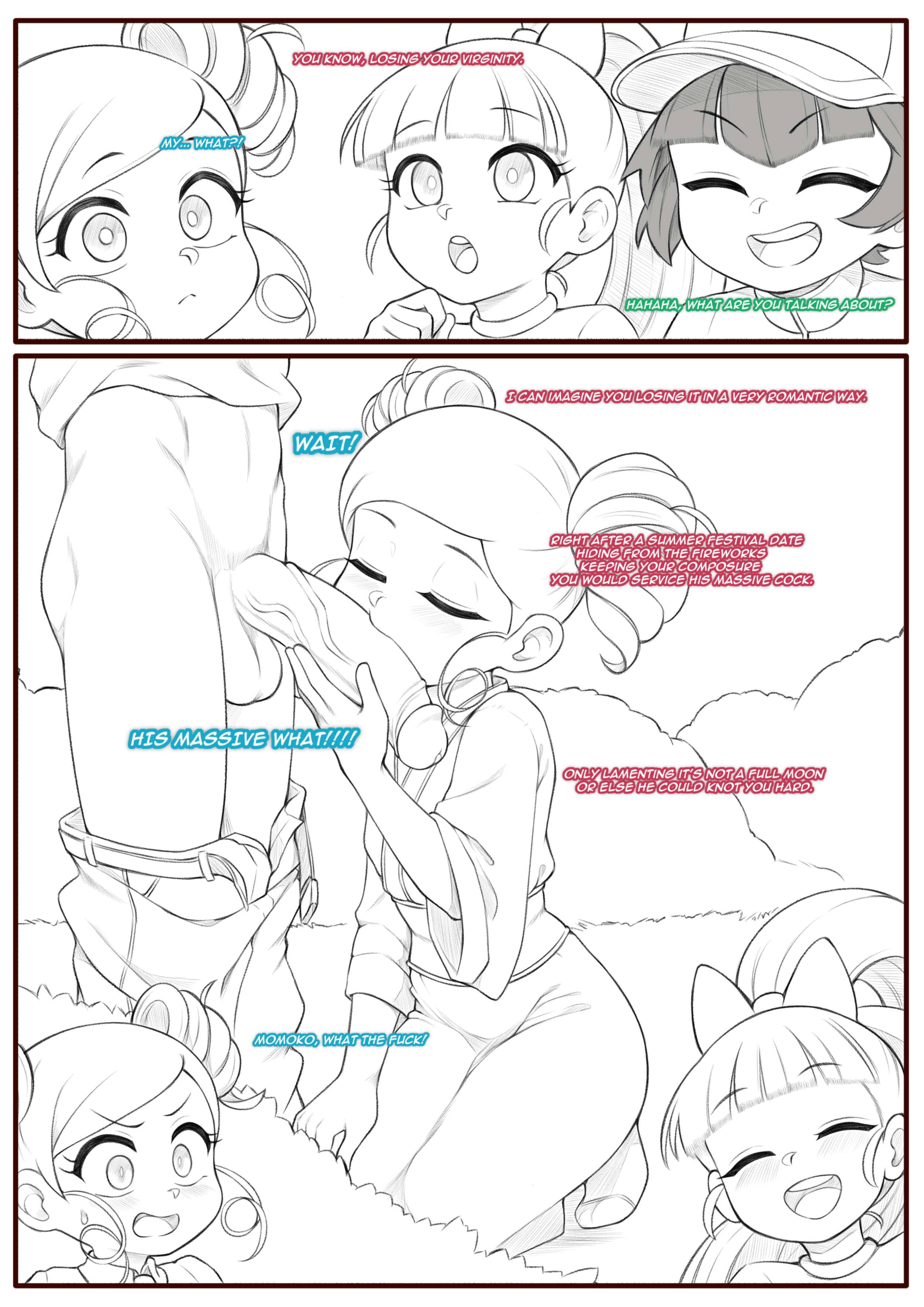 Watch porn comics — Momoko sexooo 3 — by allcomics24.com