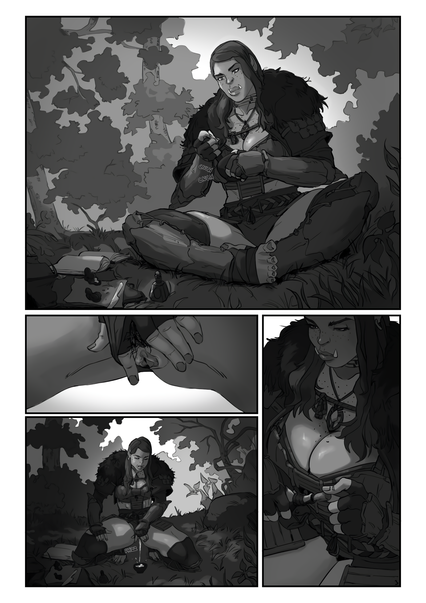 Watch porn comics — Mora 06 — by allcomics24.com