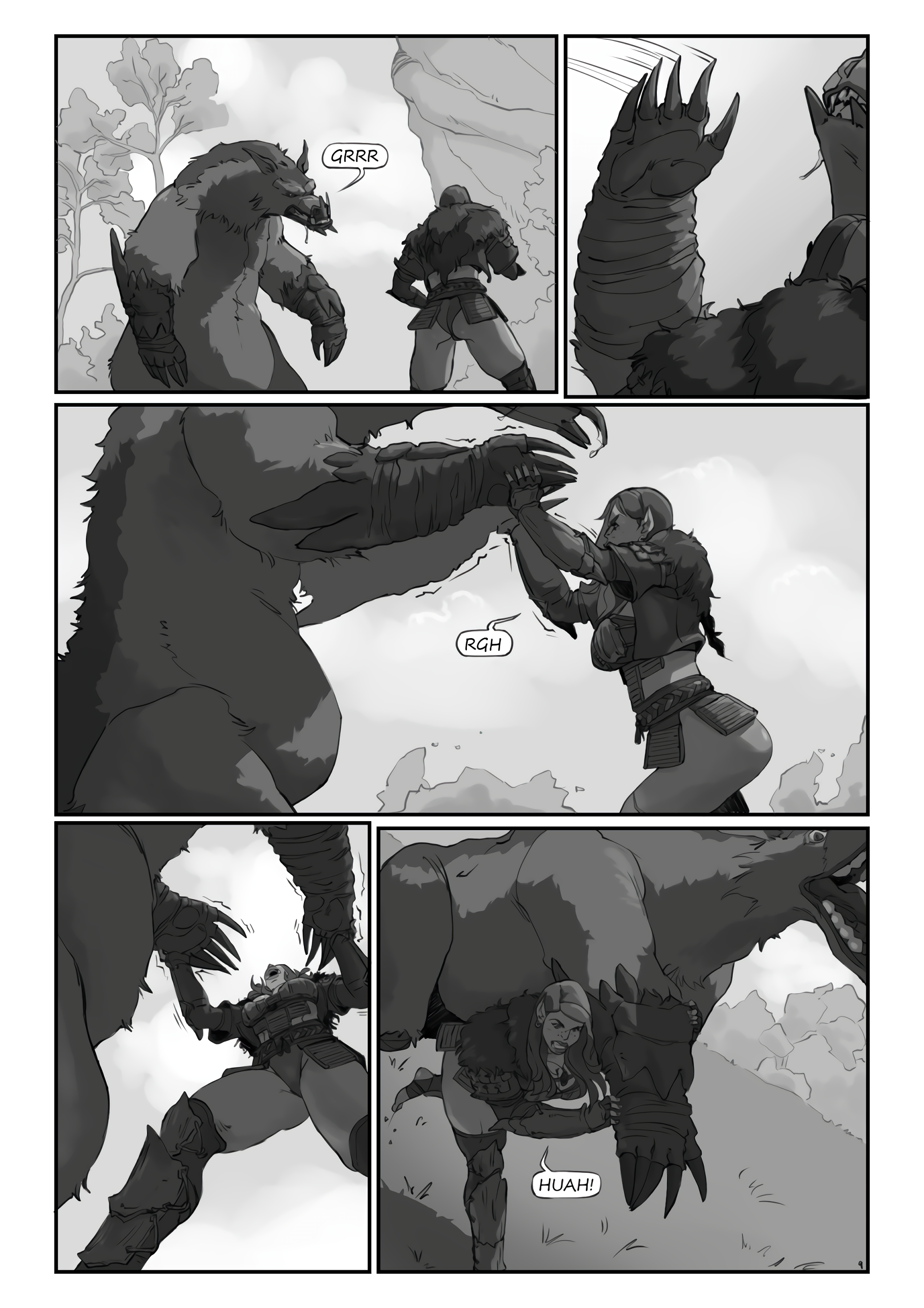 Watch porn comics — Mora 12 — by allcomics24.com