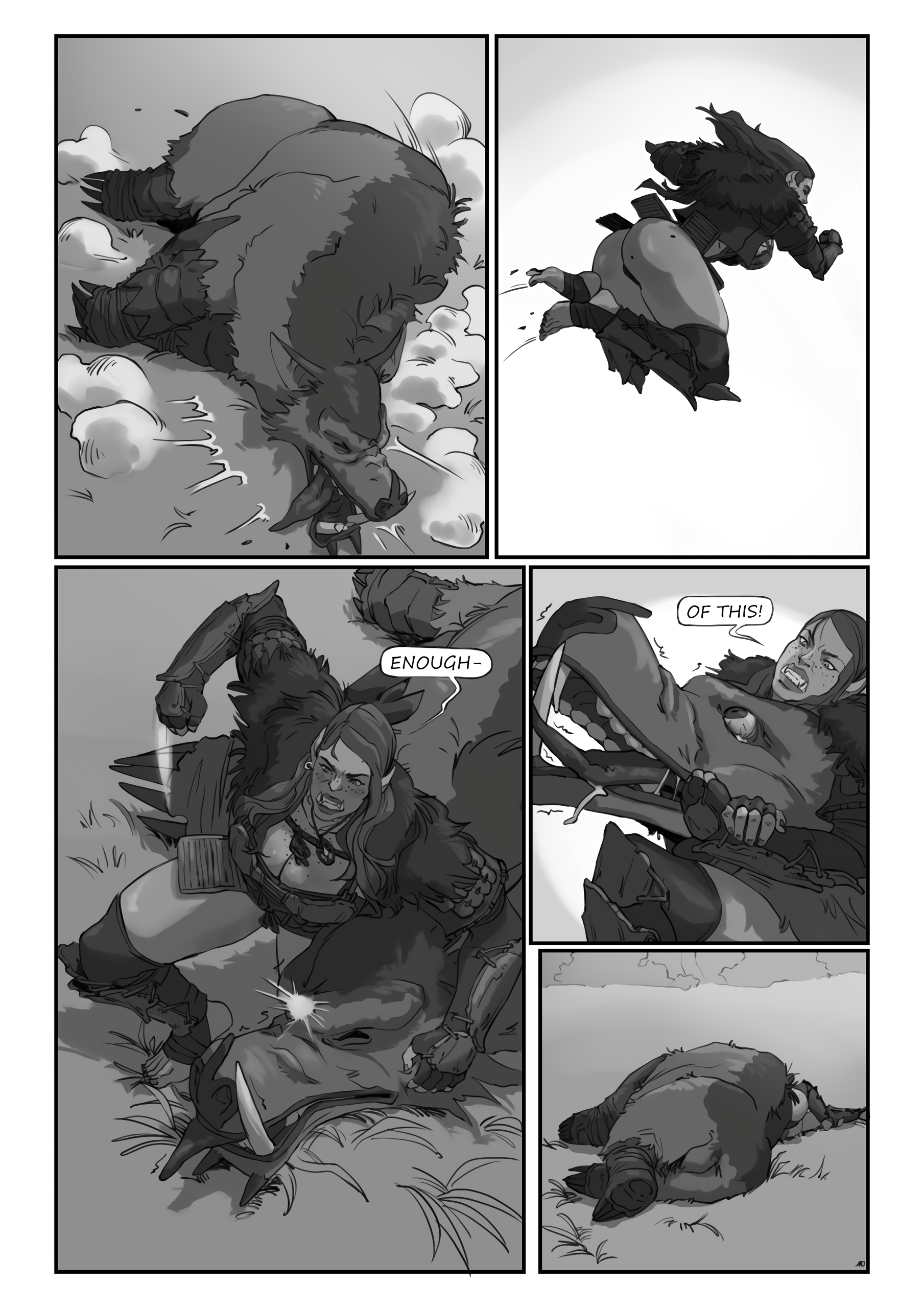 Watch porn comics — Mora 13 — by allcomics24.com