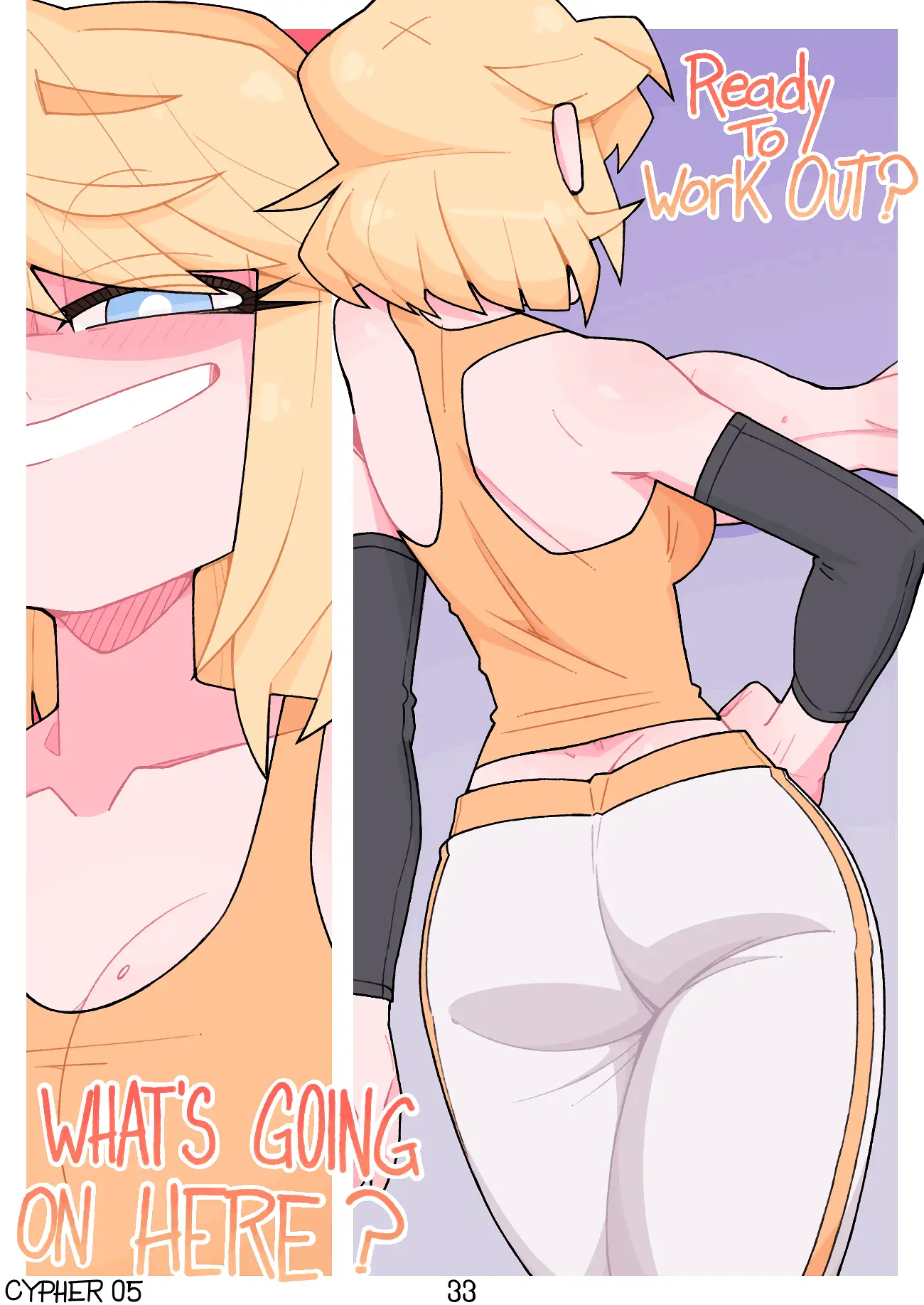 Watch porn comics — Workout routine 34 — by allcomics24.com