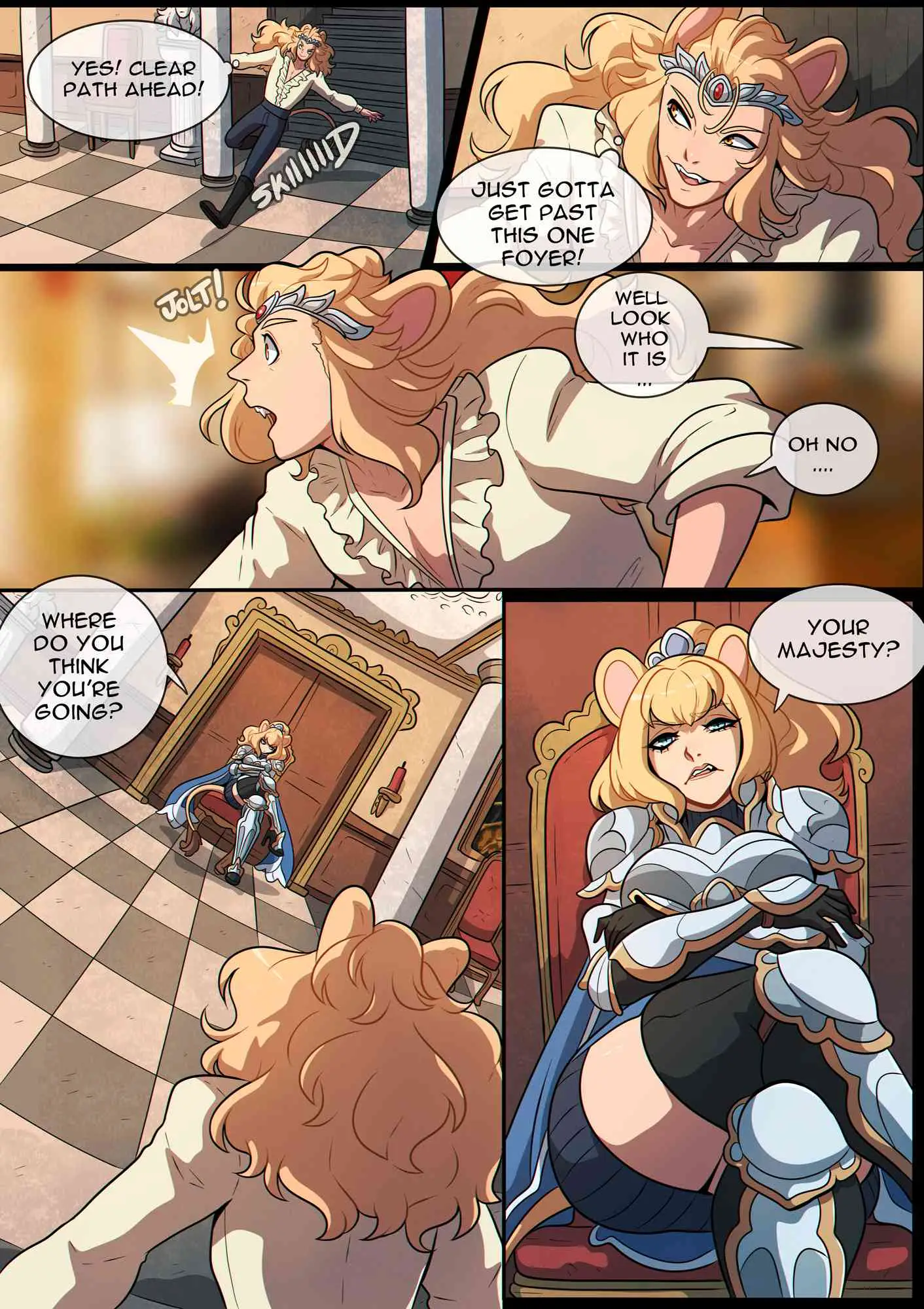 Watch porn comics — A lions pride 4 12 min — by allcomics24.com